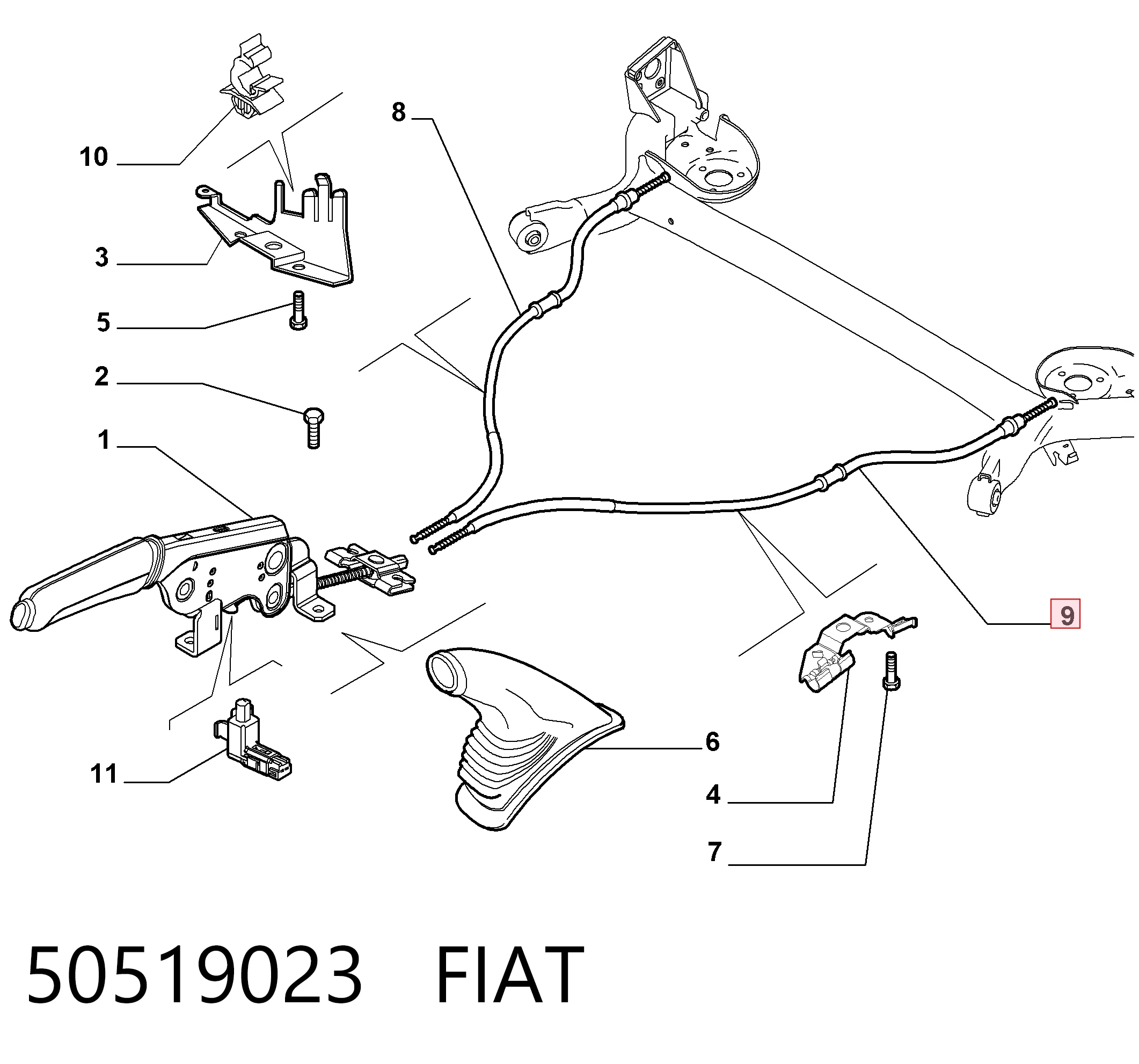 50519023 Fiat/Alfa/Lancia