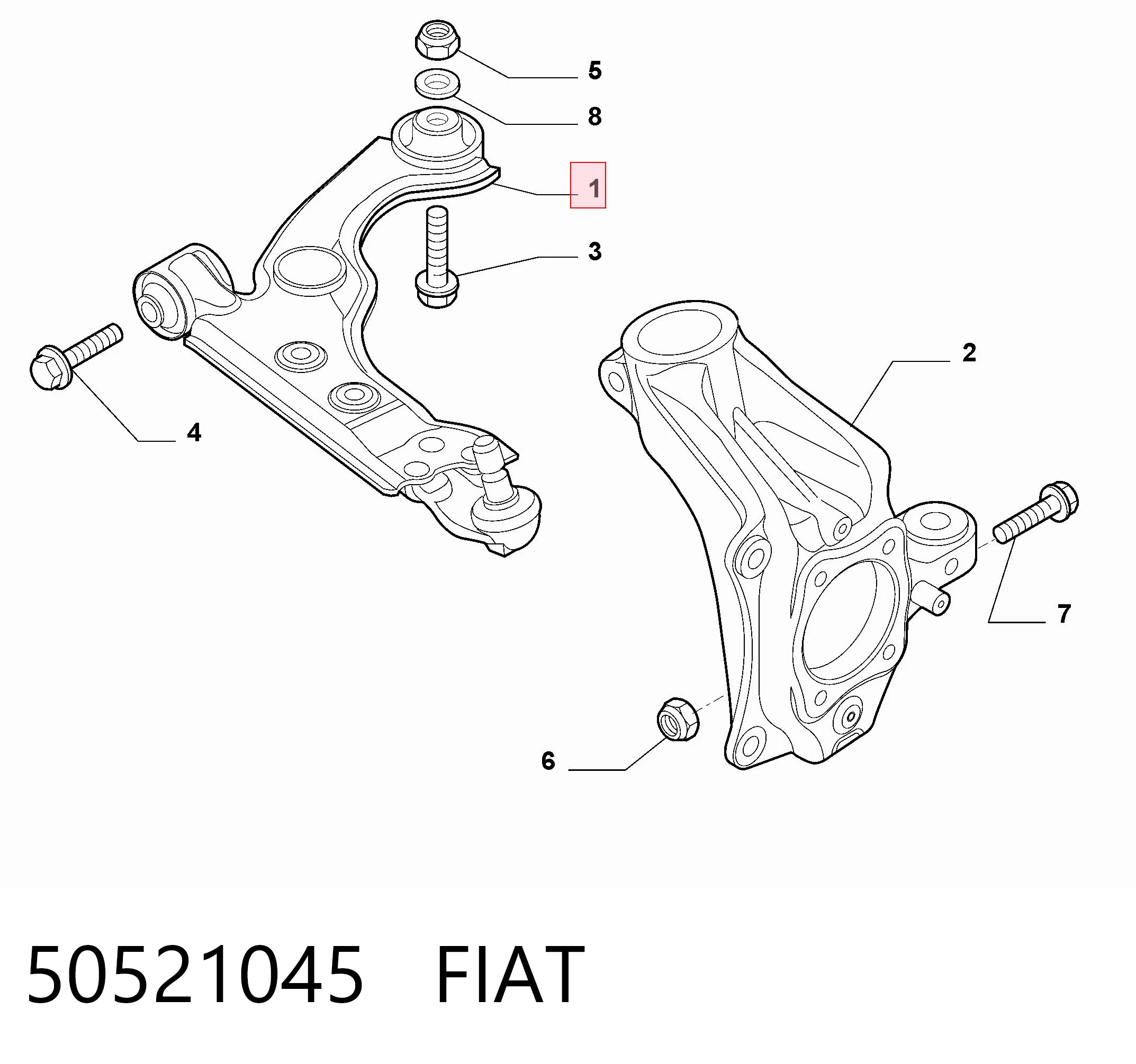 50521045 Fiat/Alfa/Lancia