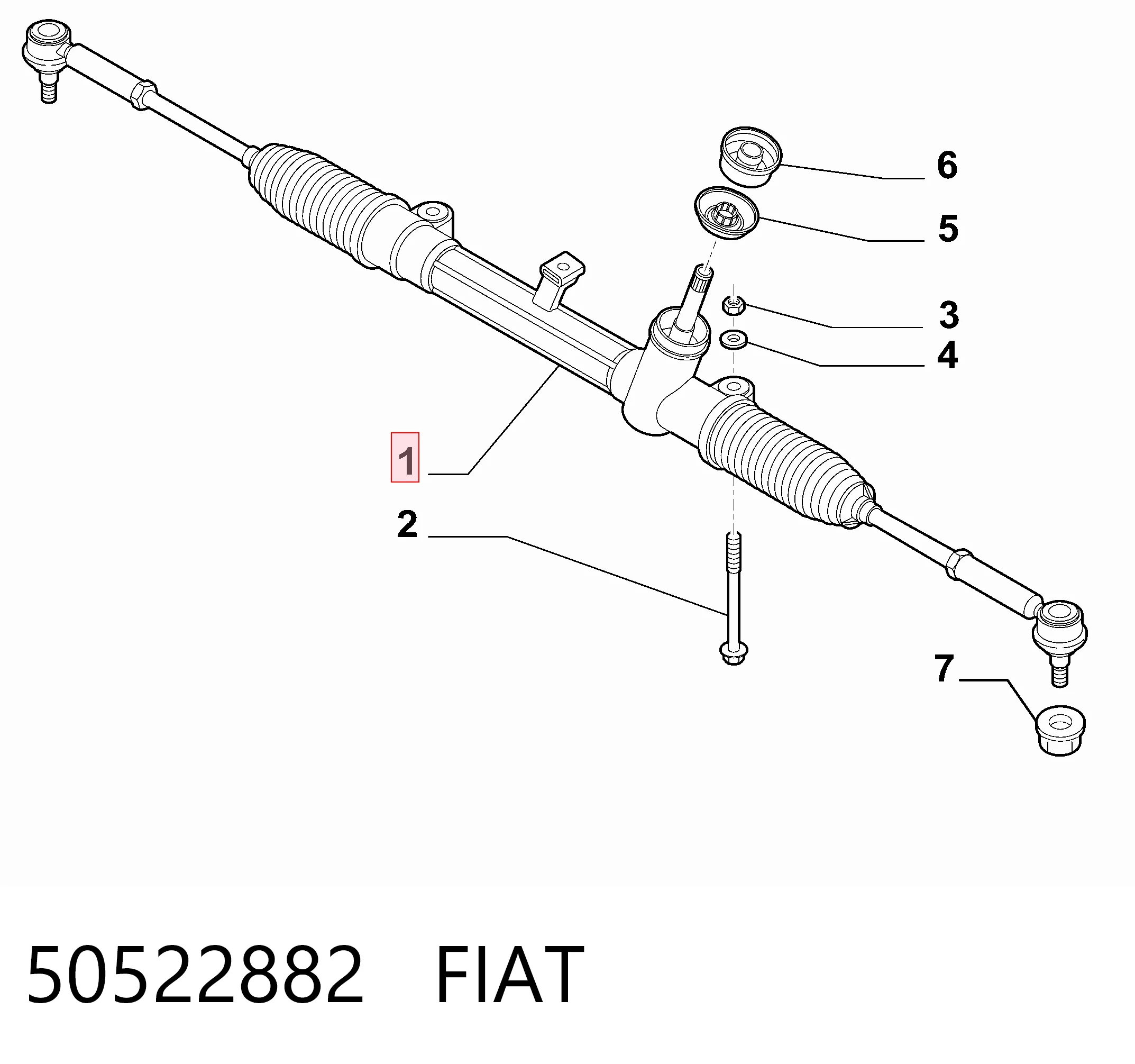 Comprar Cremallera de dirección Alfa Romeo Mito  955 a bajo precio