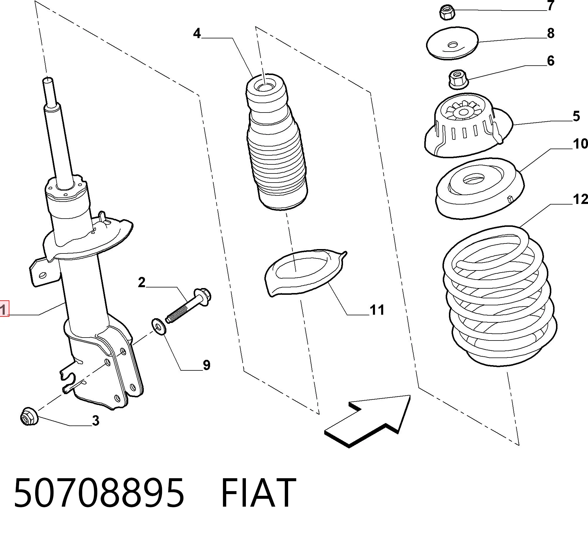 50708895 Fiat/Alfa/Lancia