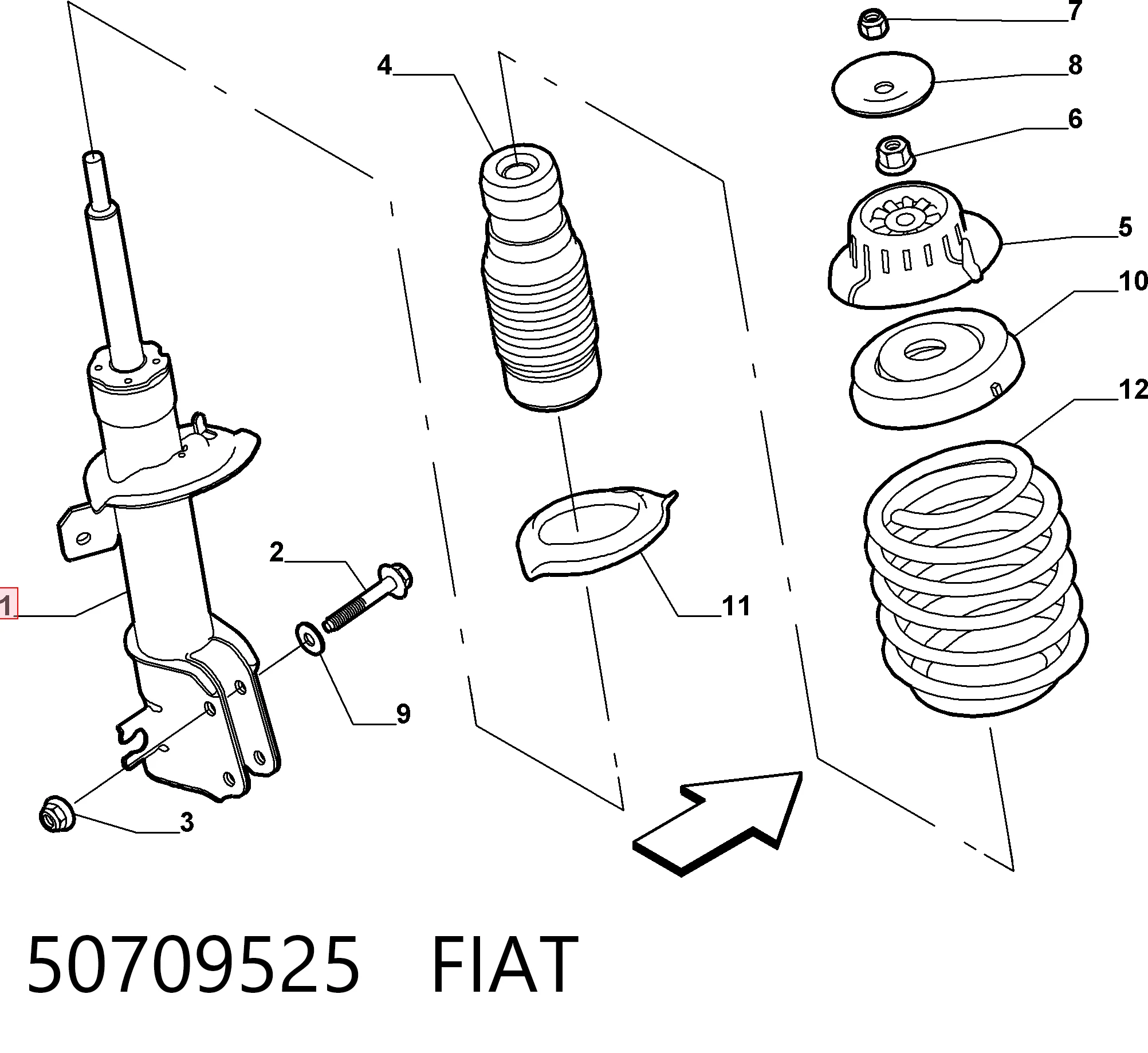 50709525 Fiat/Alfa/Lancia