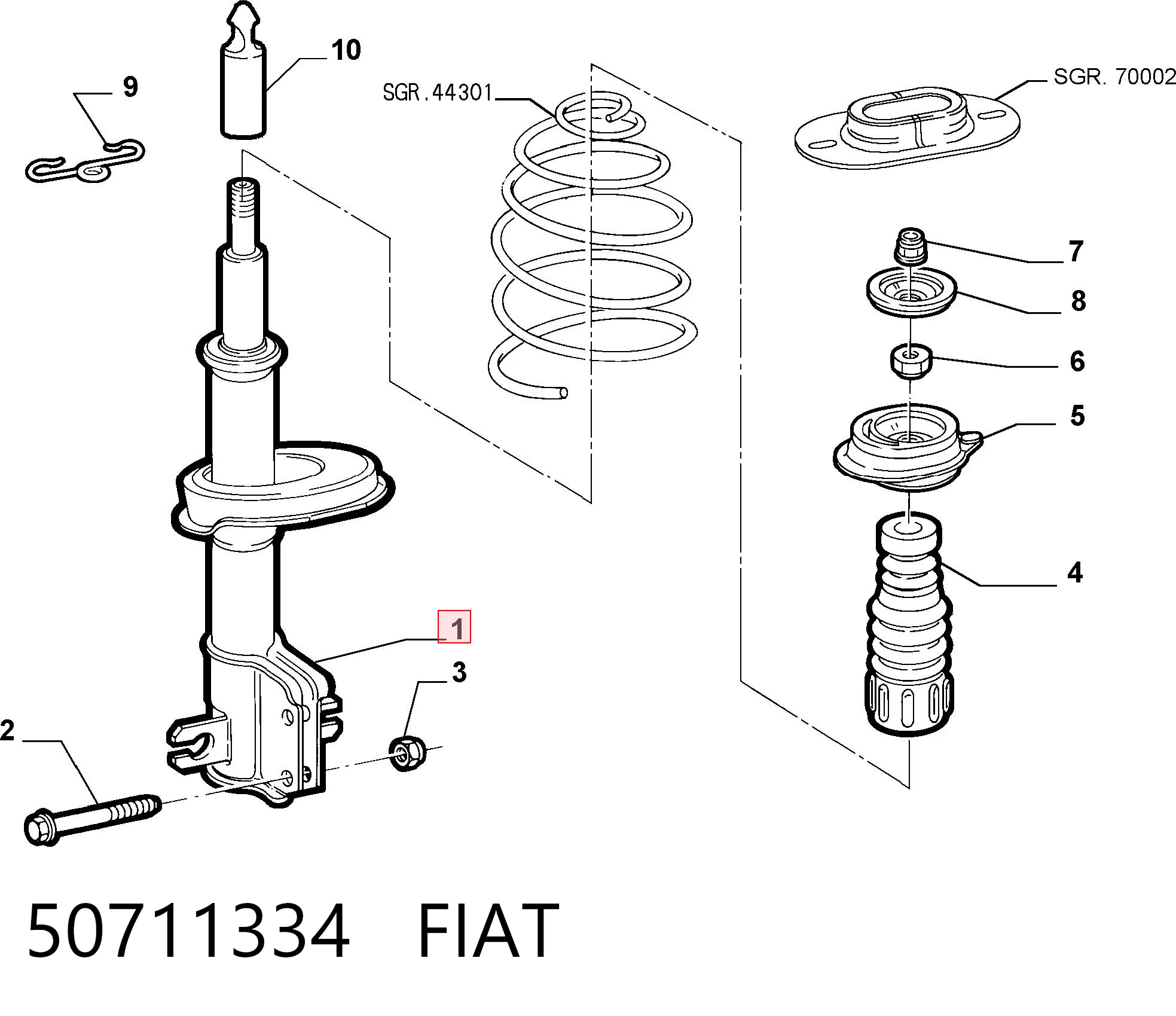 50711334 Fiat/Alfa/Lancia