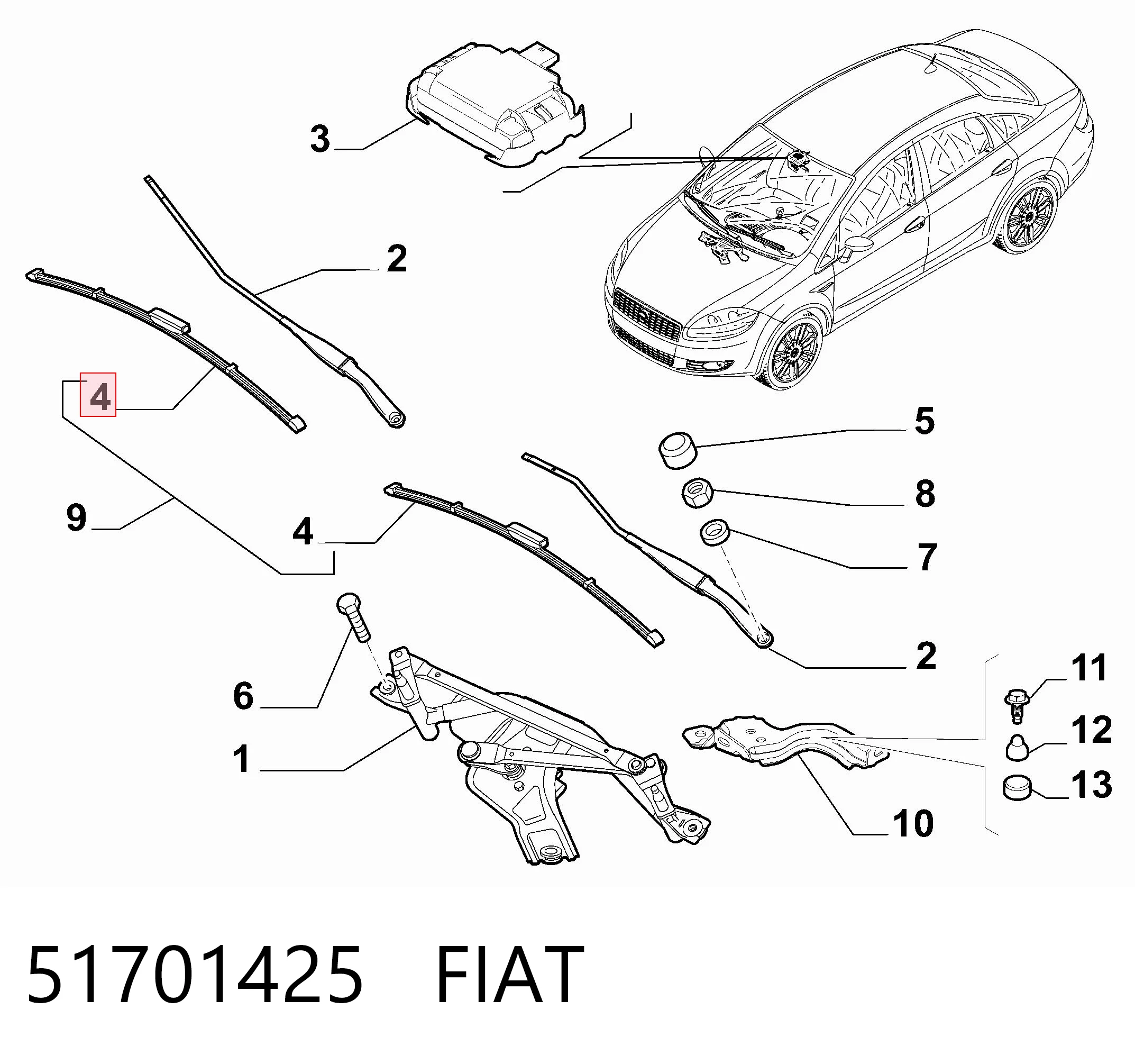 51701425 Fiat/Alfa/Lancia