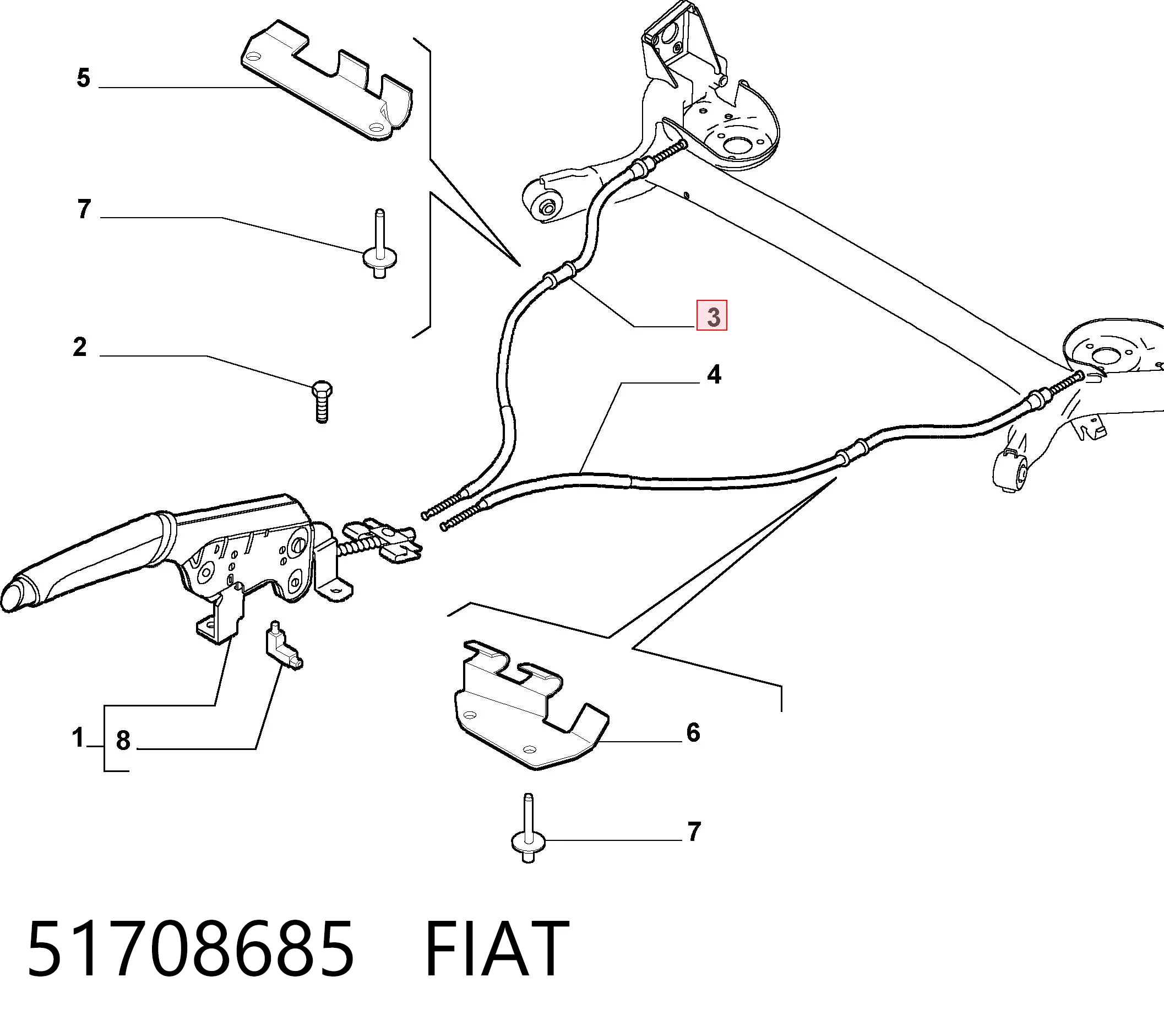 para Fiat Panda II (169A)