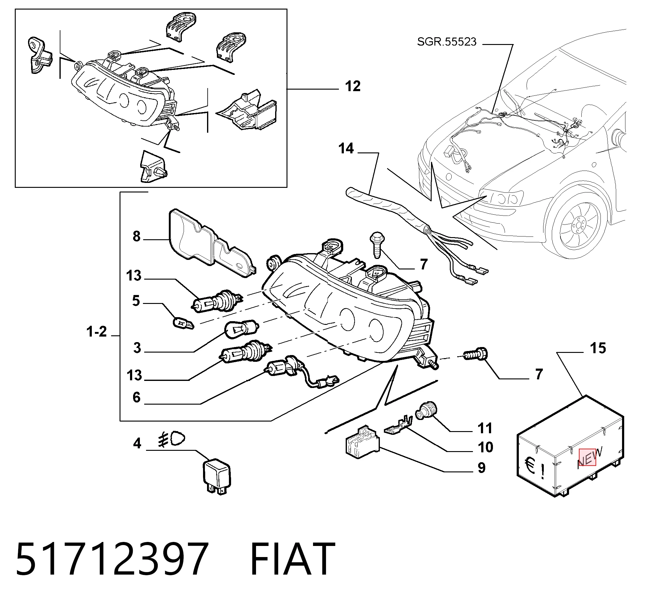 51712397 Fiat/Alfa/Lancia