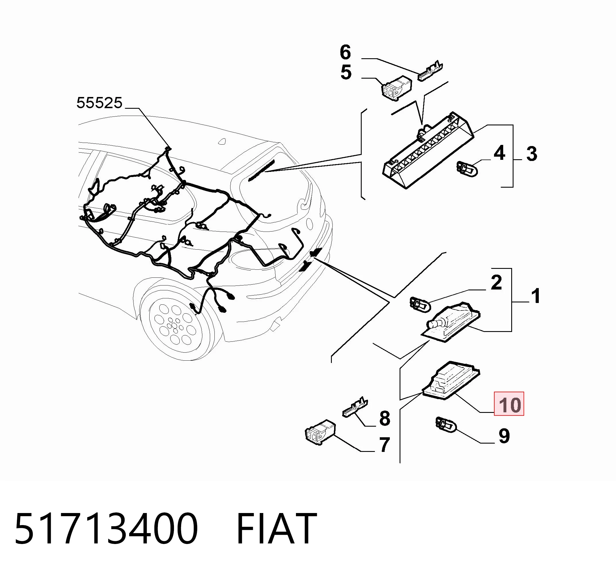 Lampara de matricula Magneti Marelli LLI750 precio, desde 34,64 EUR