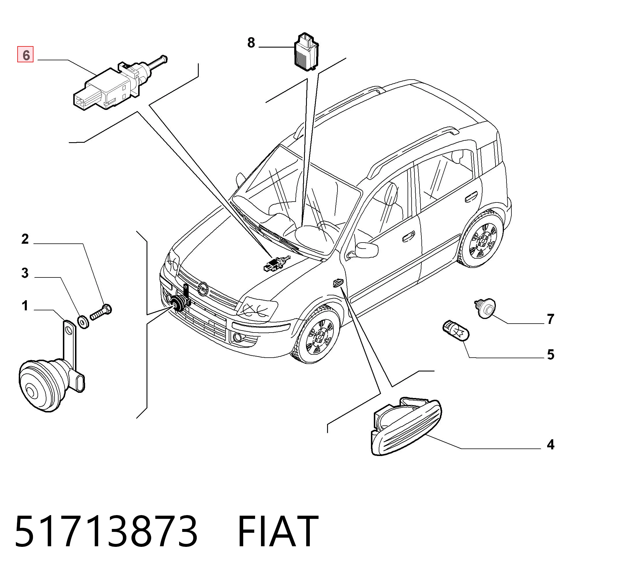 51713873 Fiat/Alfa/Lancia
