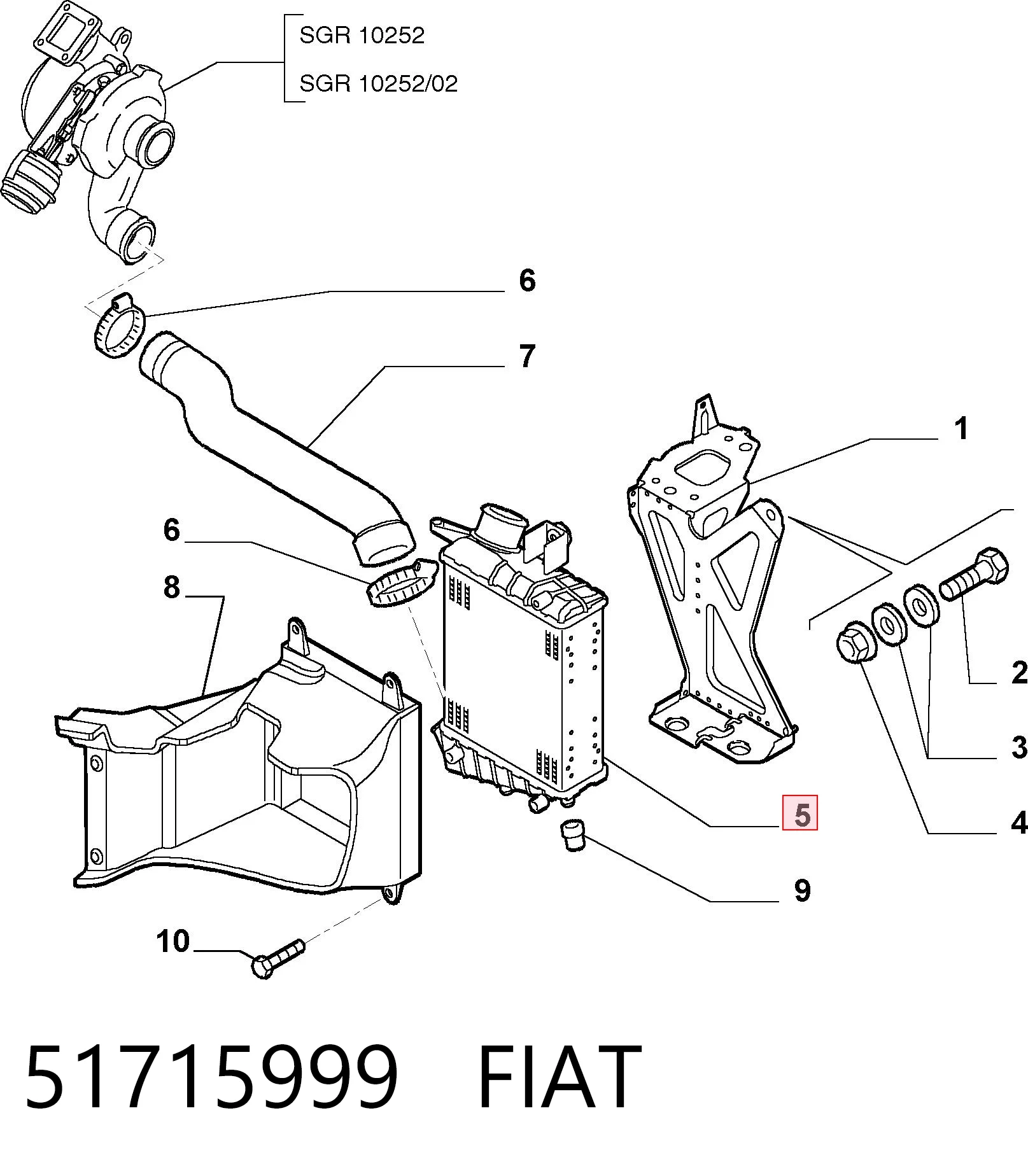 51715999 Fiat/Alfa/Lancia