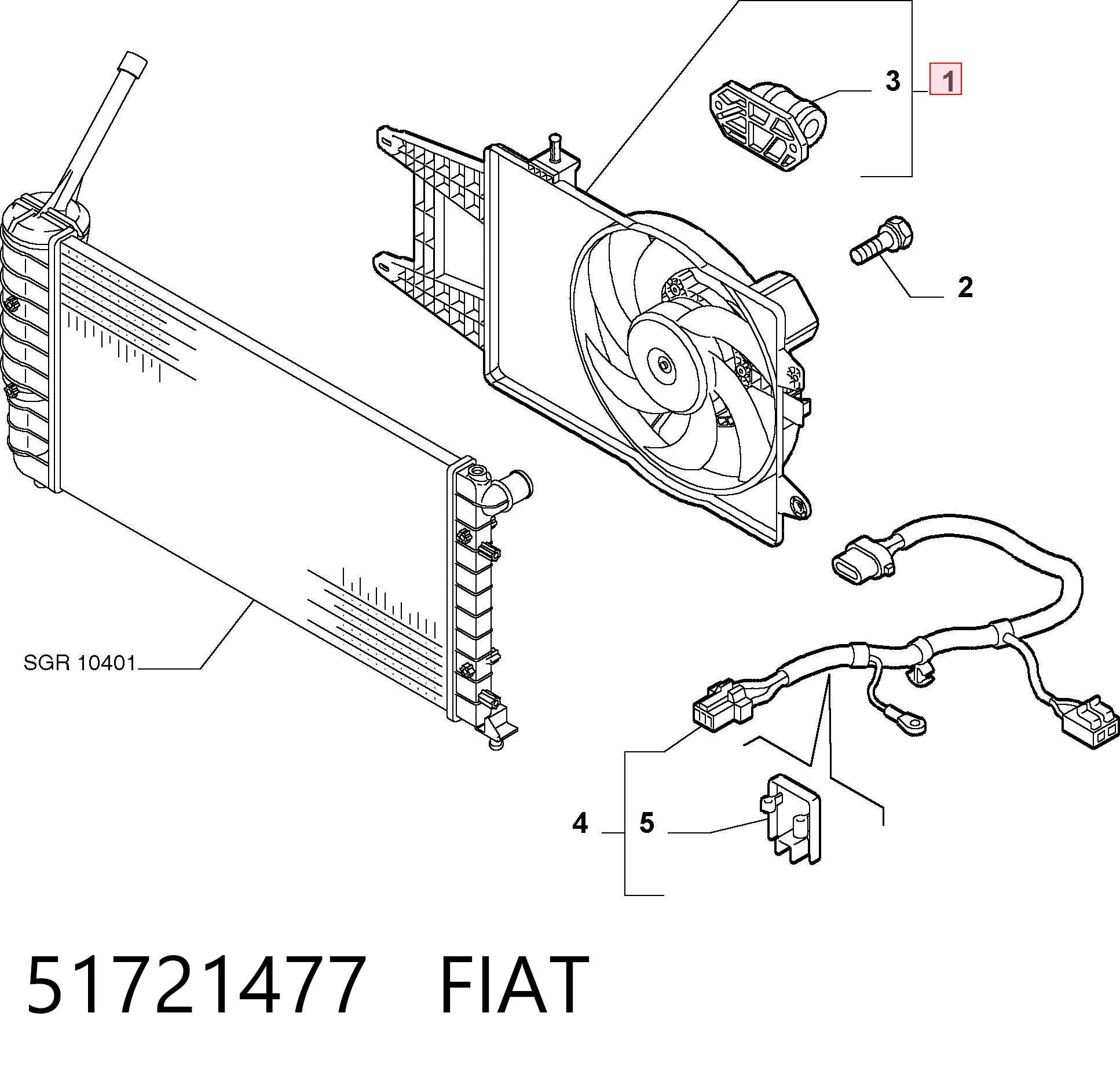 51721477 Fiat/Alfa/Lancia