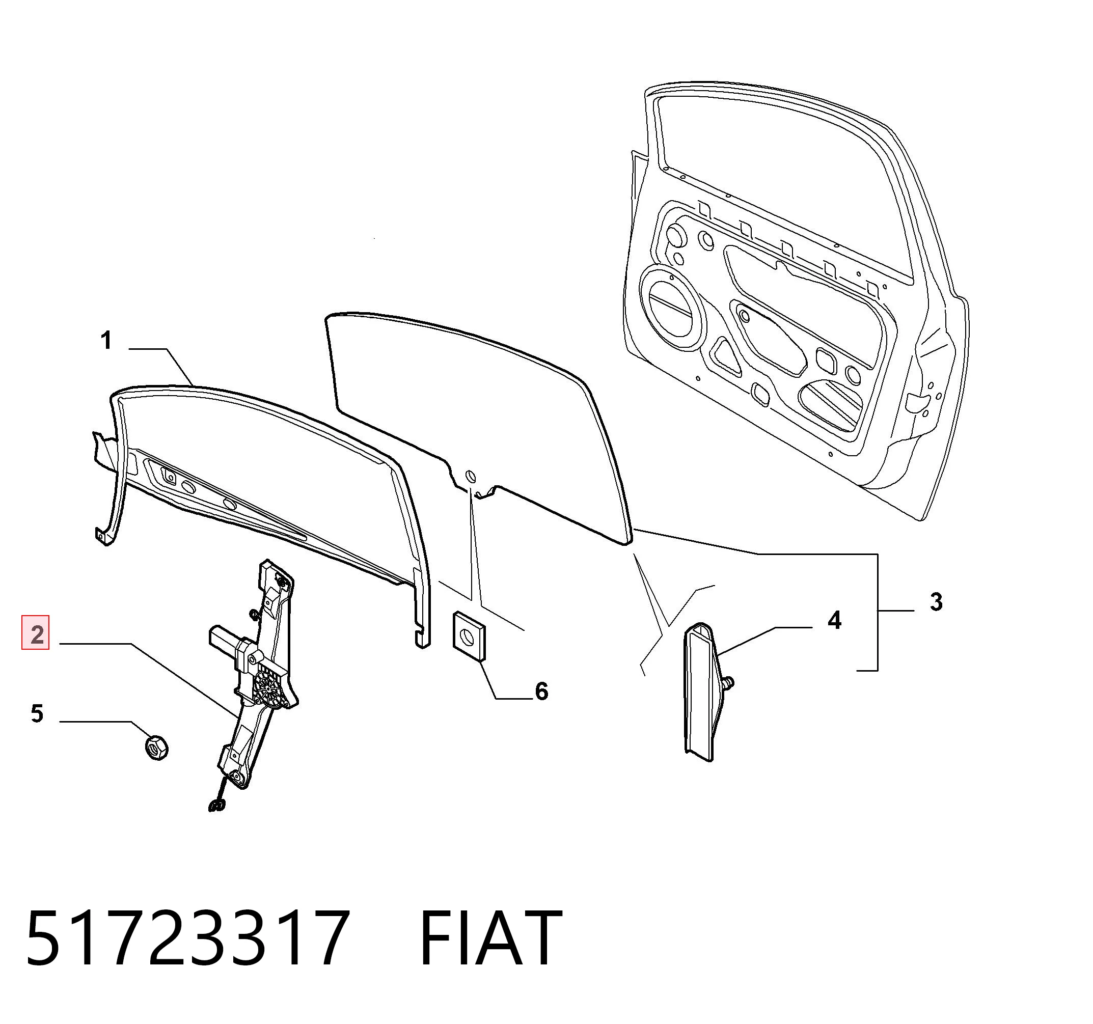 51723317 Fiat/Alfa/Lancia