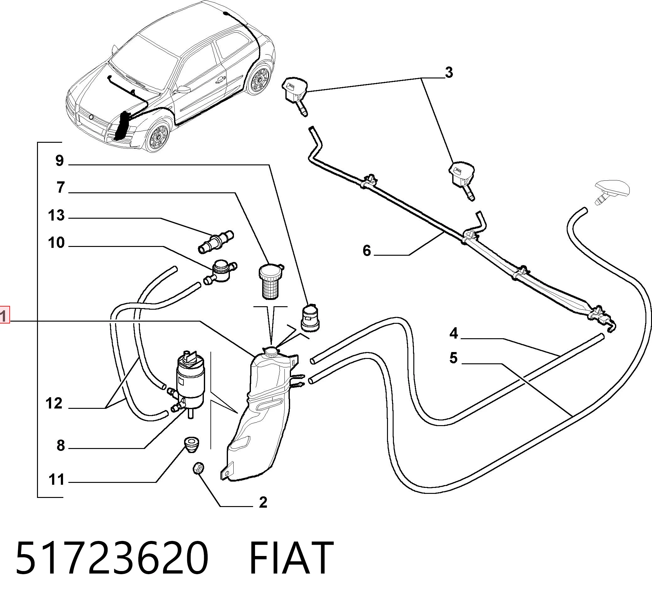 51723620 Fiat/Alfa/Lancia