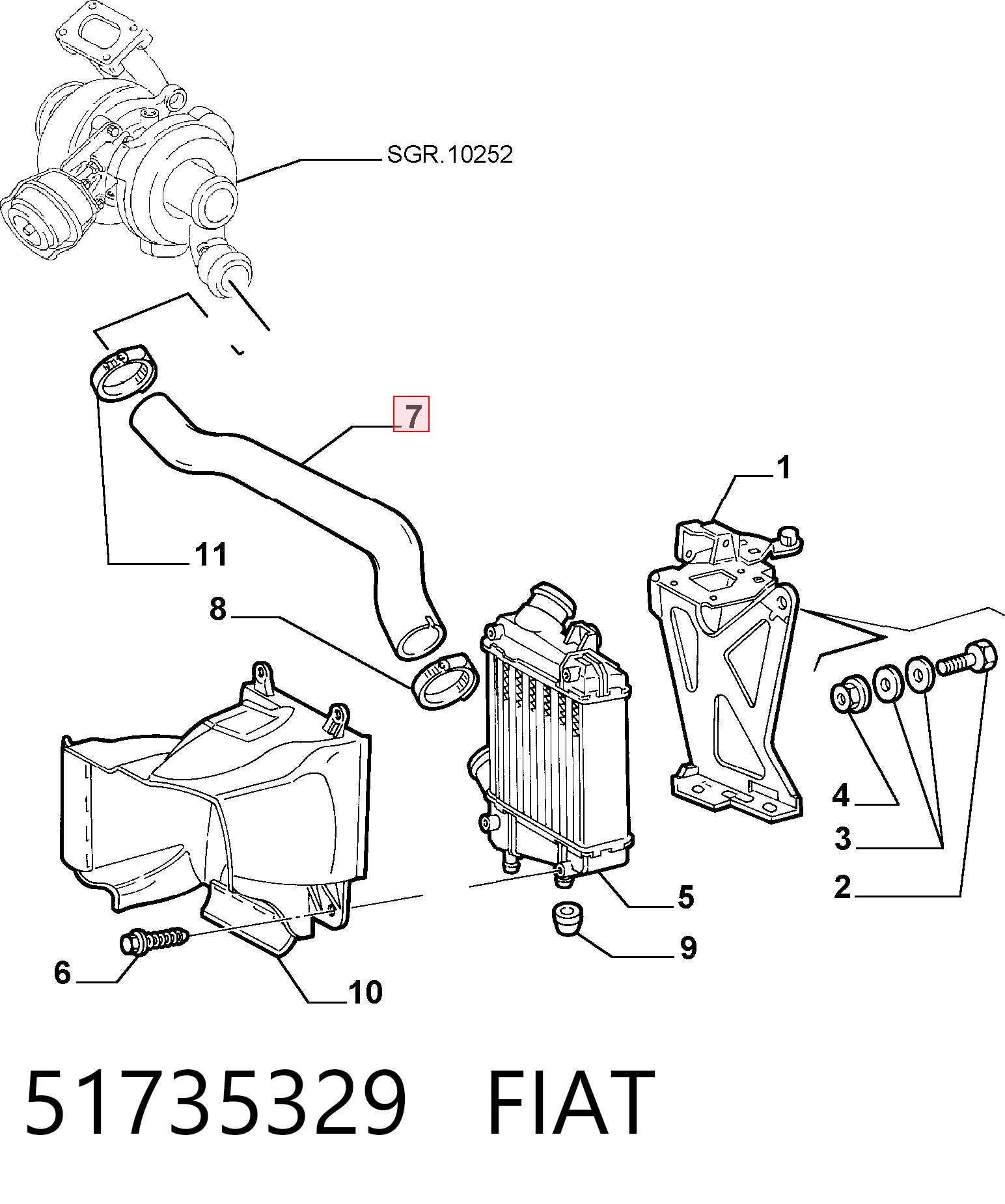 51735329 Fiat/Alfa/Lancia