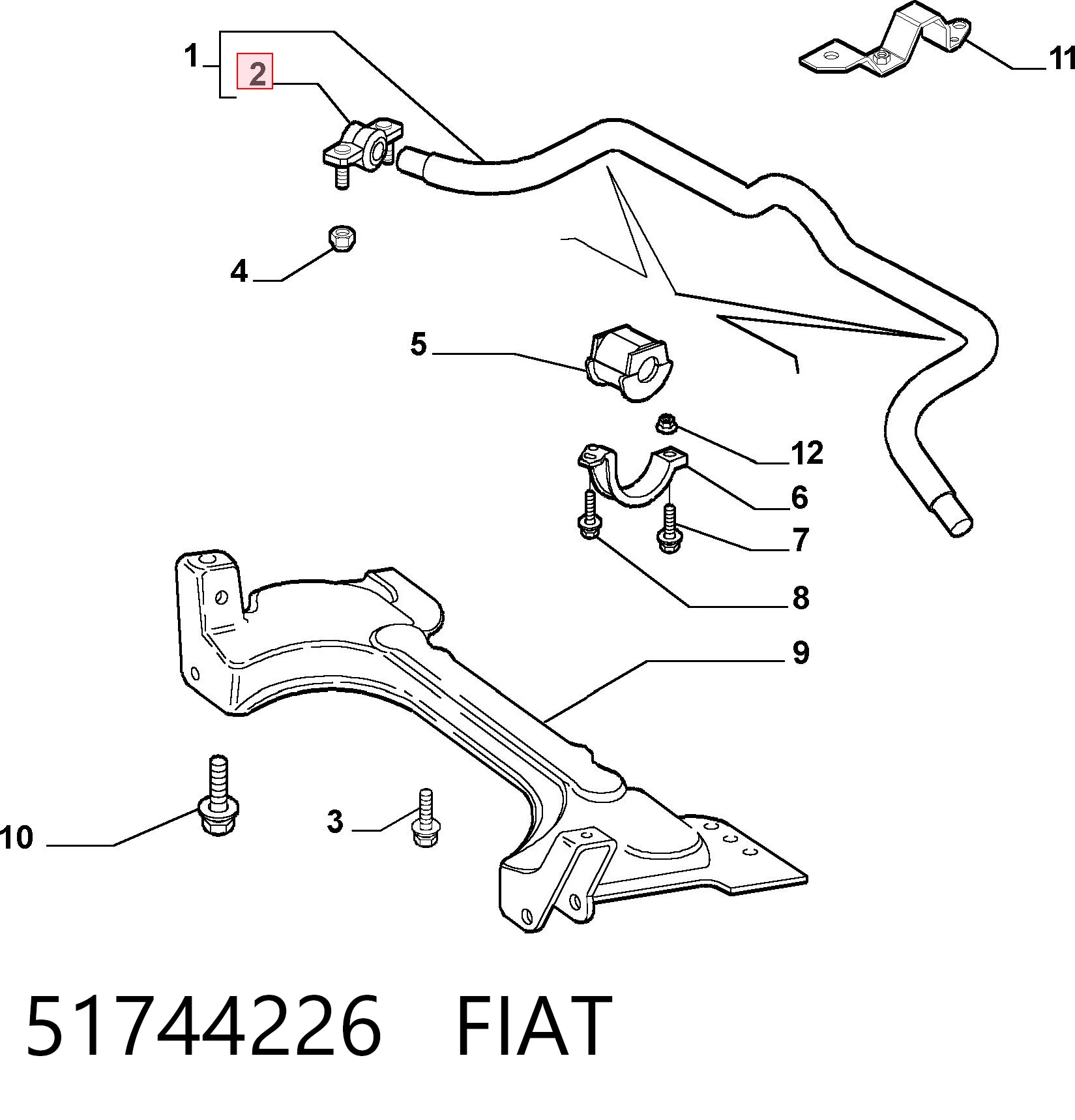 51744226 Fiat/Alfa/Lancia