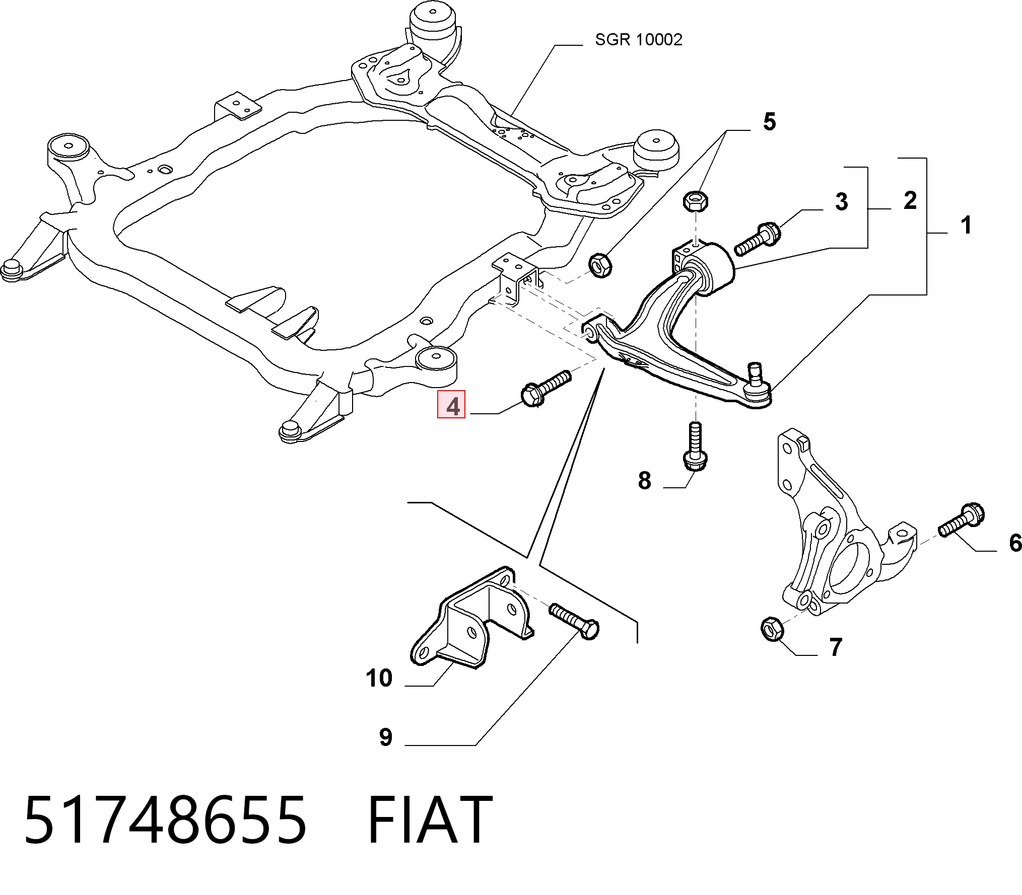 51748655 Fiat/Alfa/Lancia