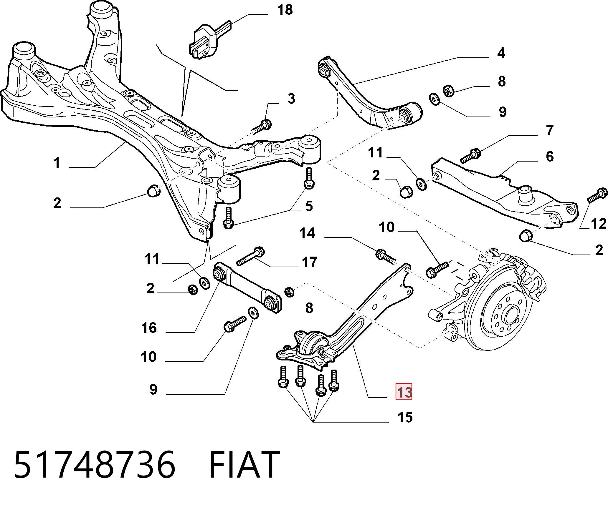 51748736 Fiat/Alfa/Lancia