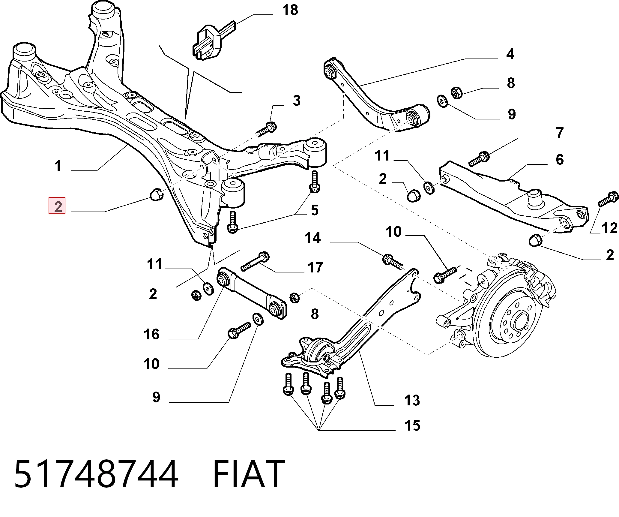 51748744 Fiat/Alfa/Lancia