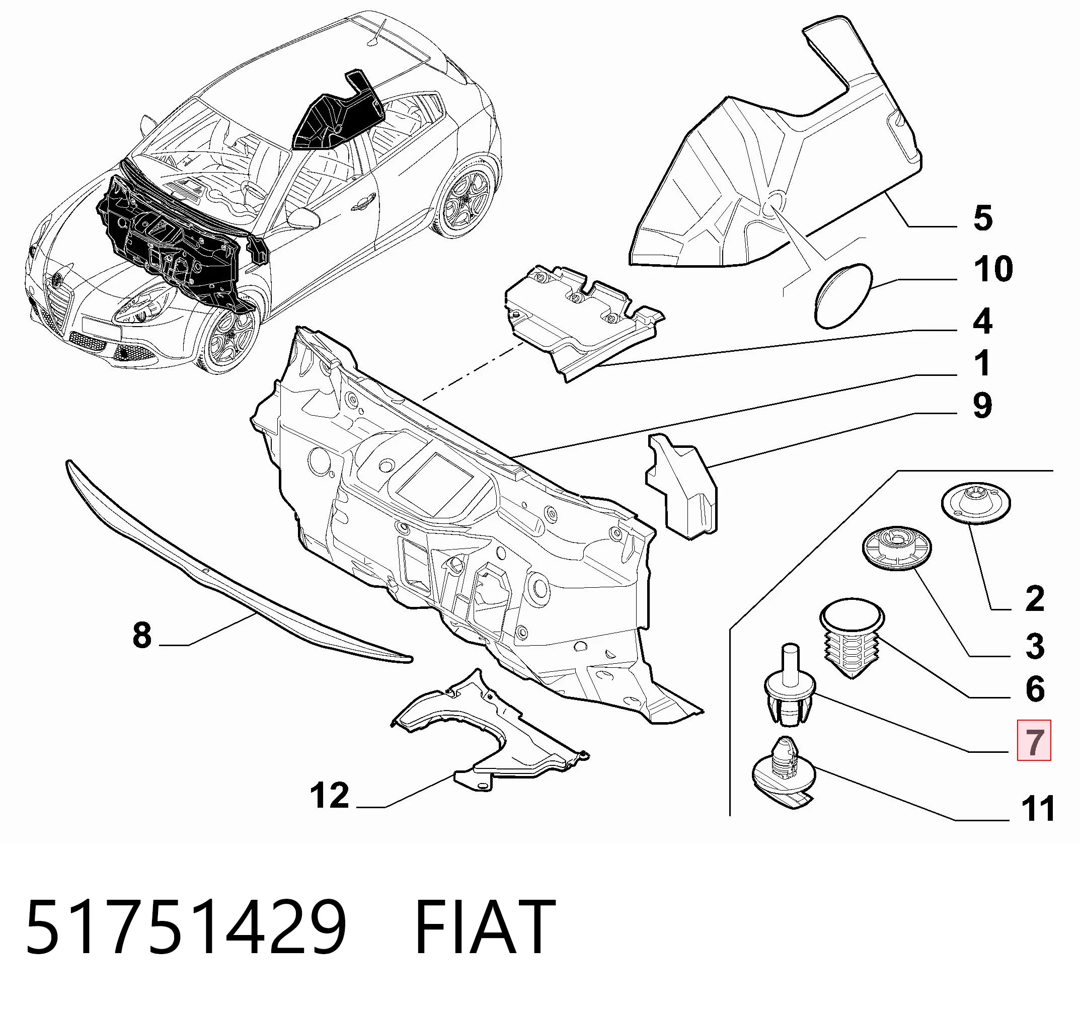 51751429 Fiat/Alfa/Lancia