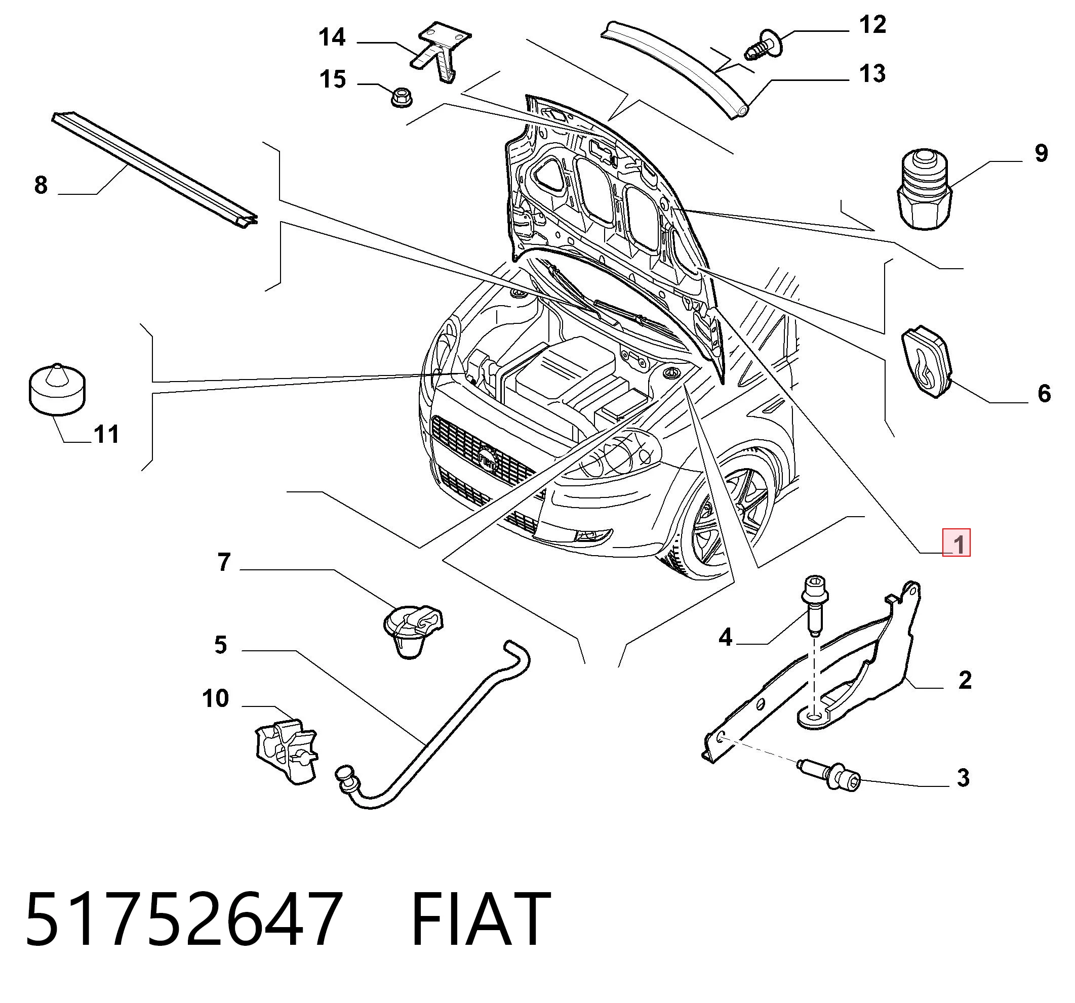 Comprar Capó Fiat Linea  323