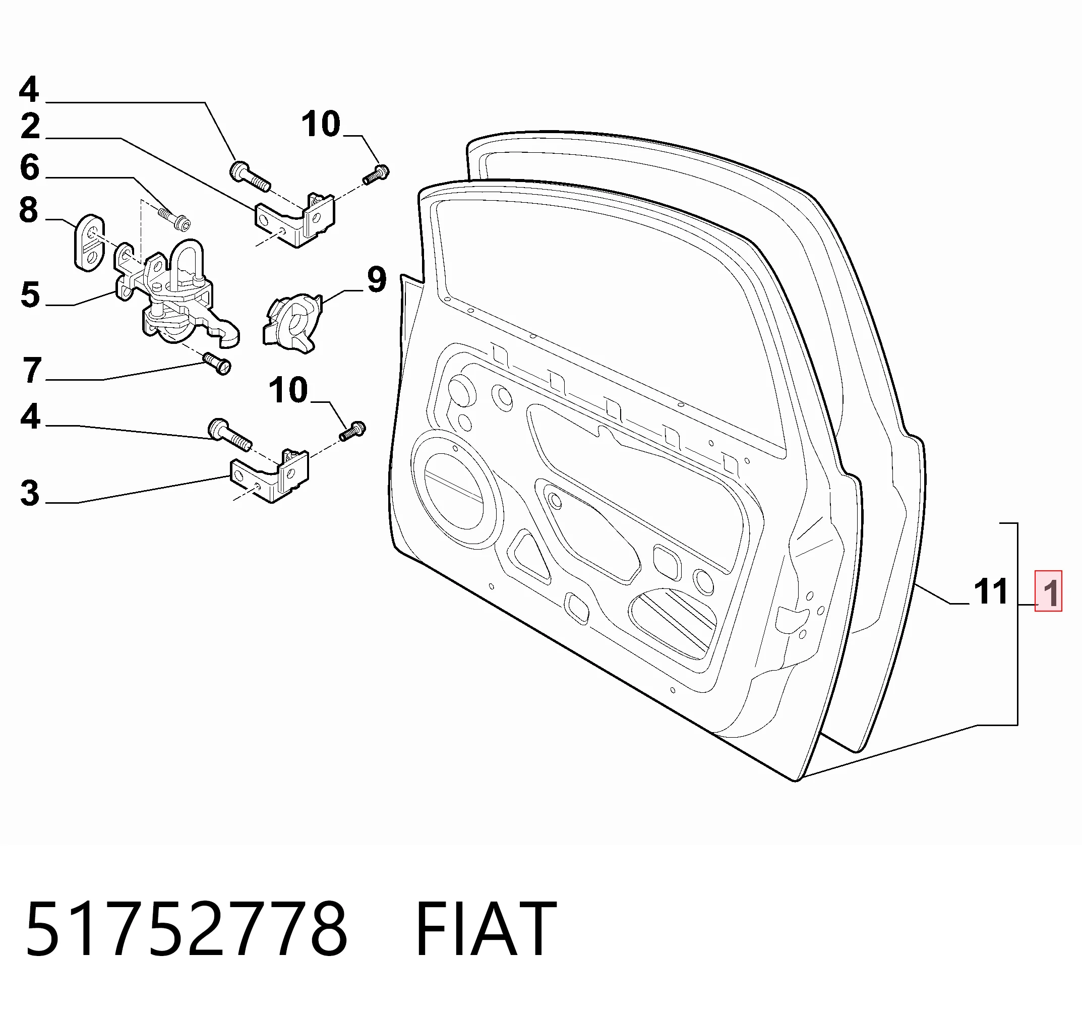 51752778 Fiat/Alfa/Lancia