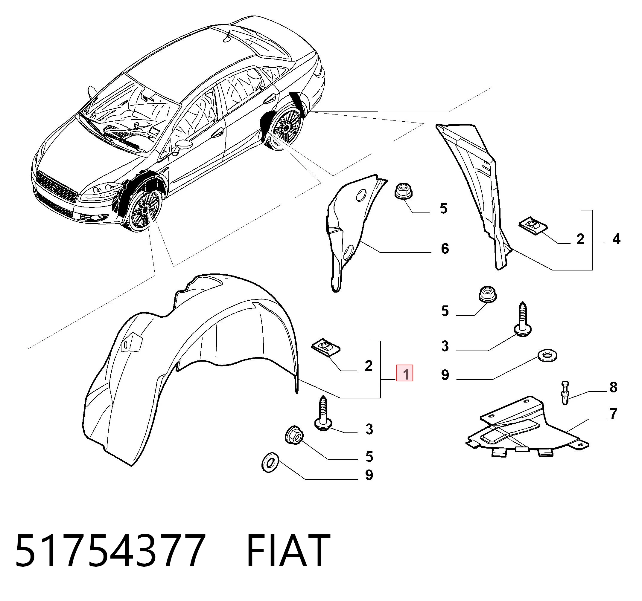 Comprar Paso rueda Fiat Linea  323