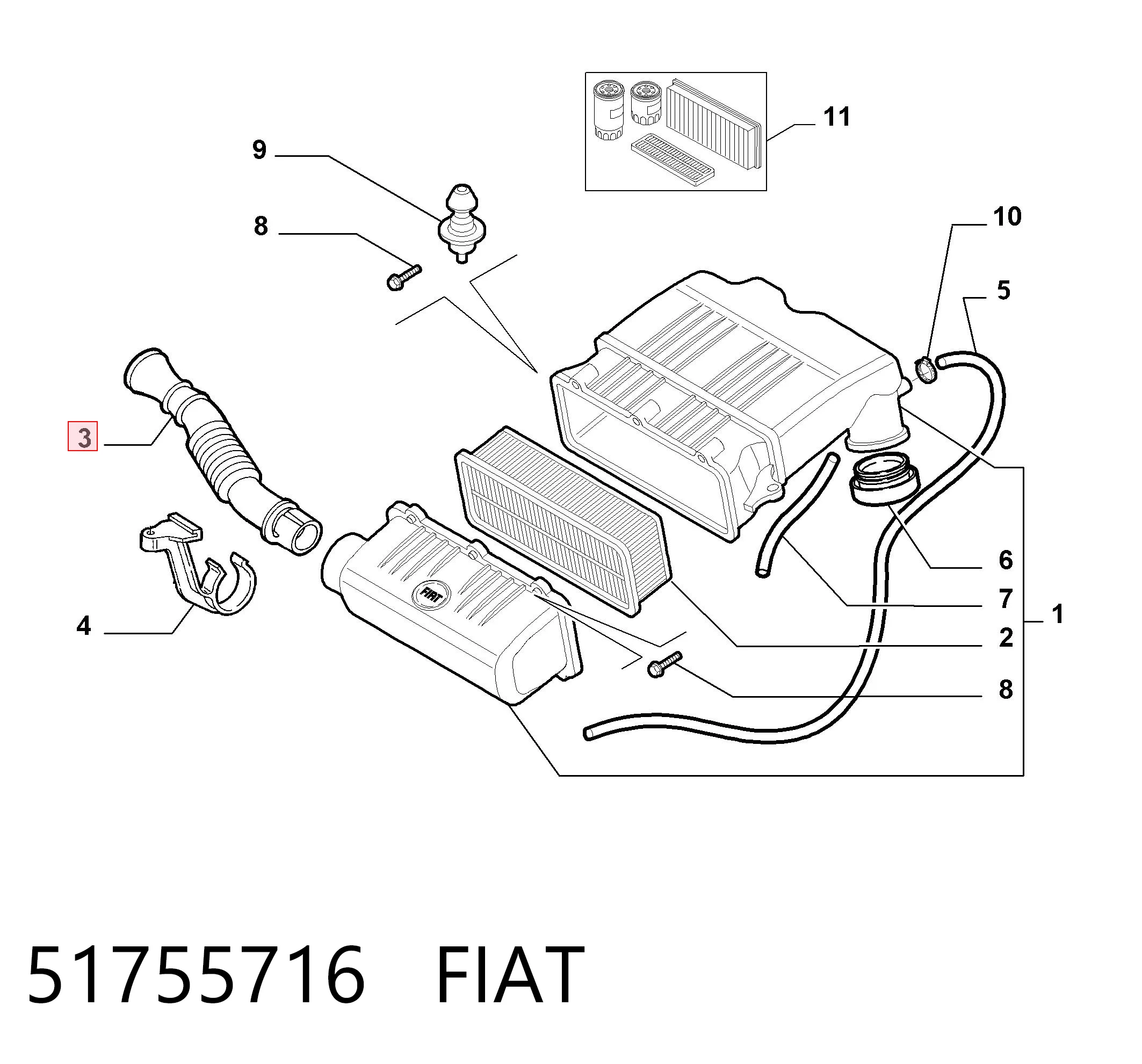 51755716 Fiat/Alfa/Lancia