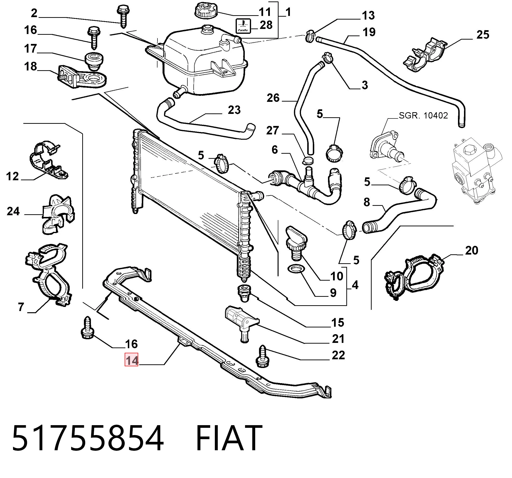 51755854 Fiat/Alfa/Lancia