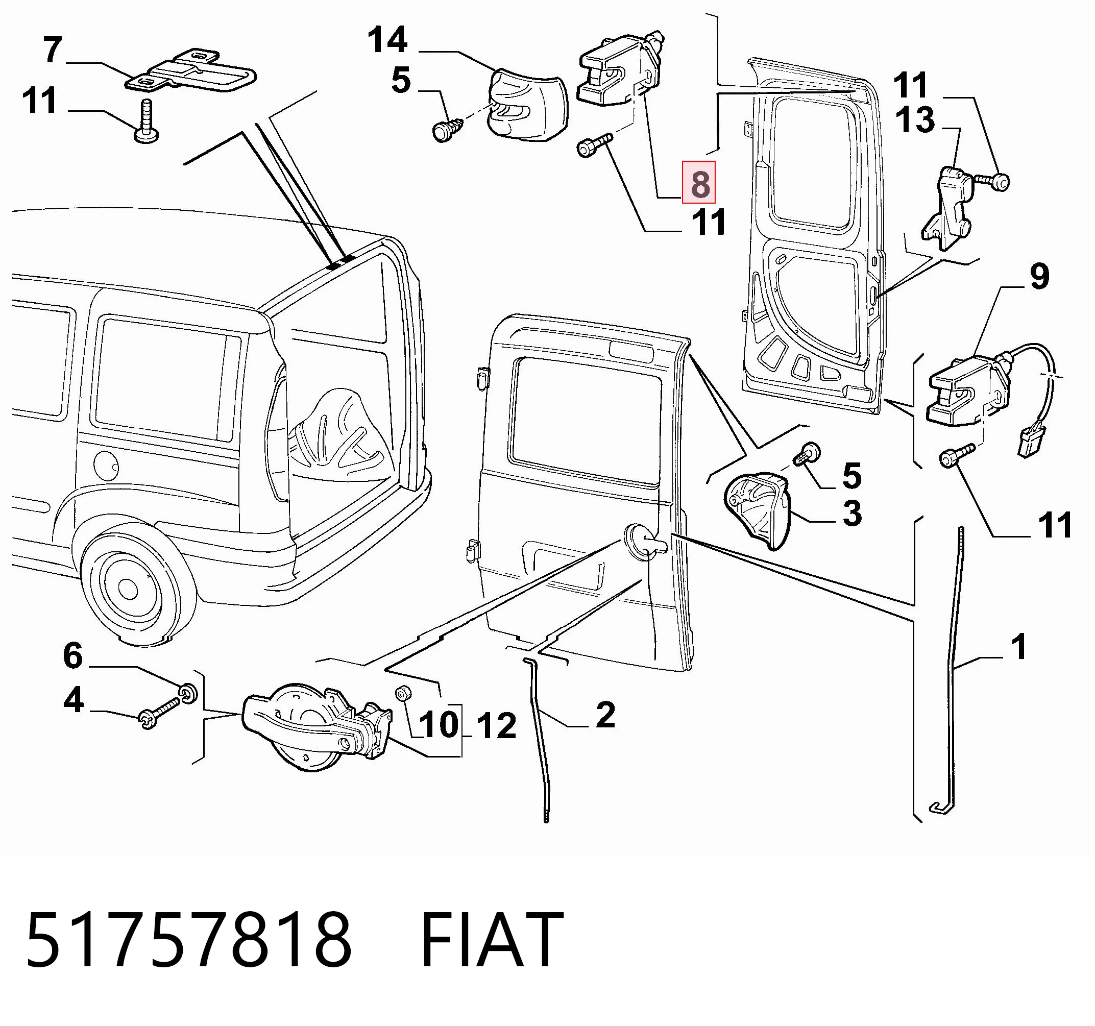 51757818 Fiat/Alfa/Lancia