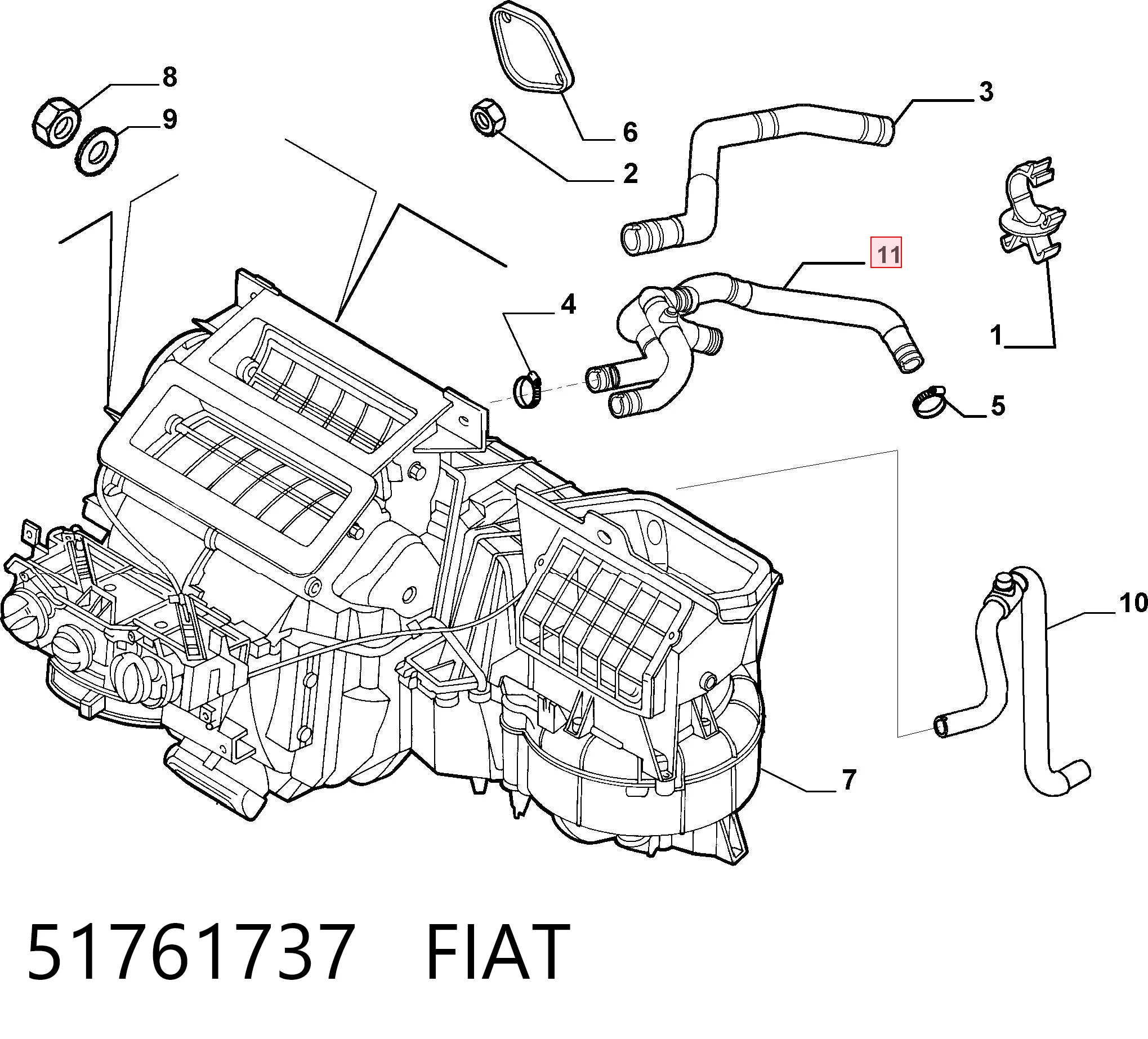 51761737 Fiat/Alfa/Lancia