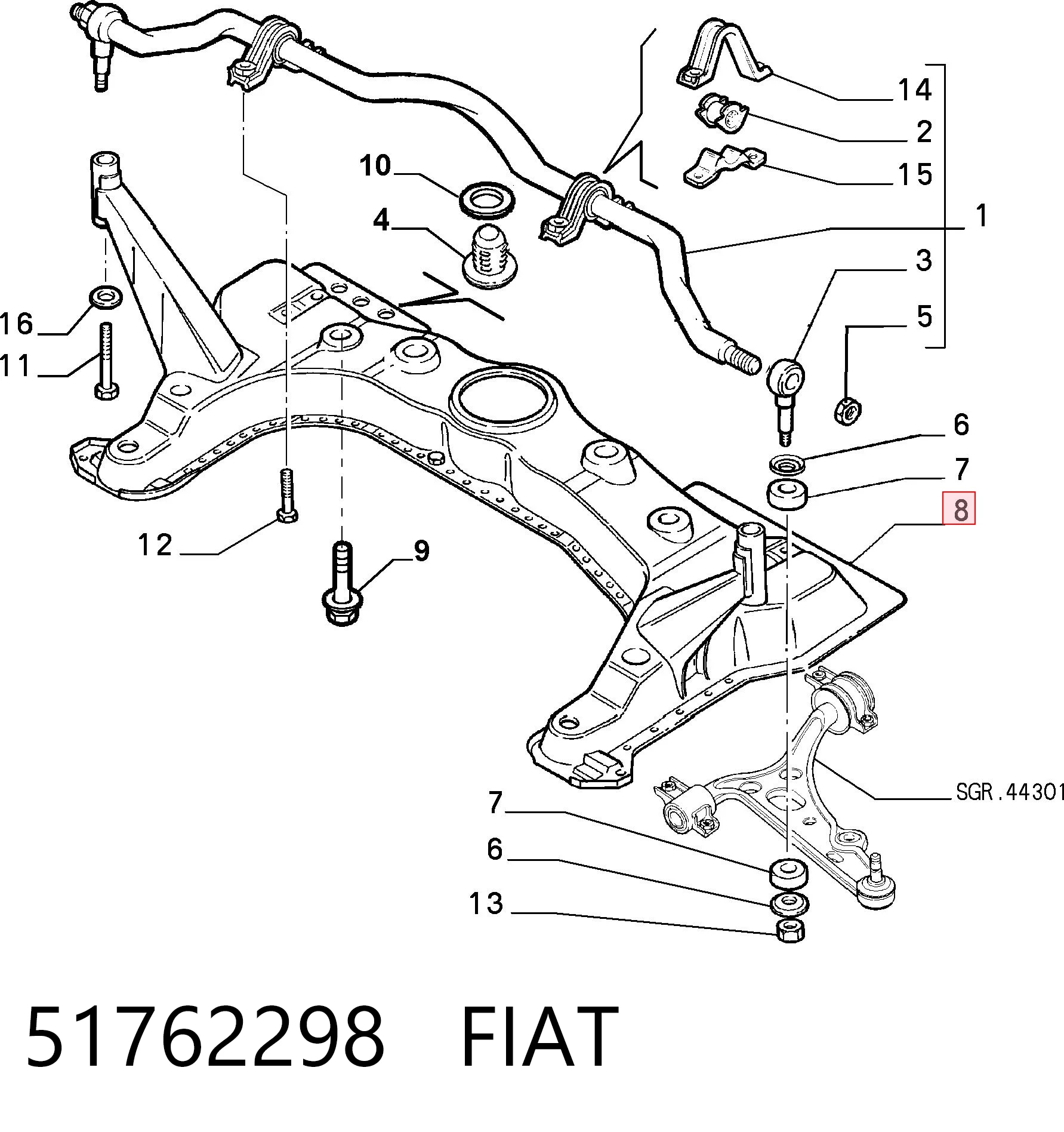 51762298 Fiat/Alfa/Lancia