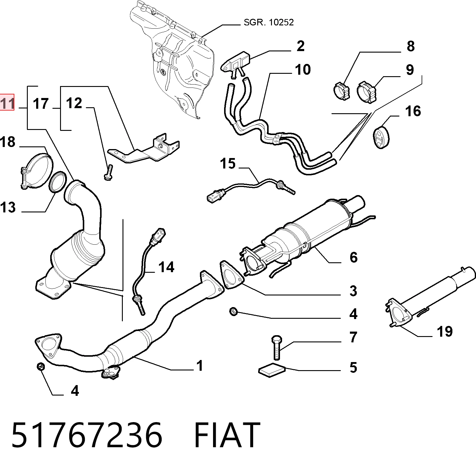 51767236 Fiat/Alfa/Lancia