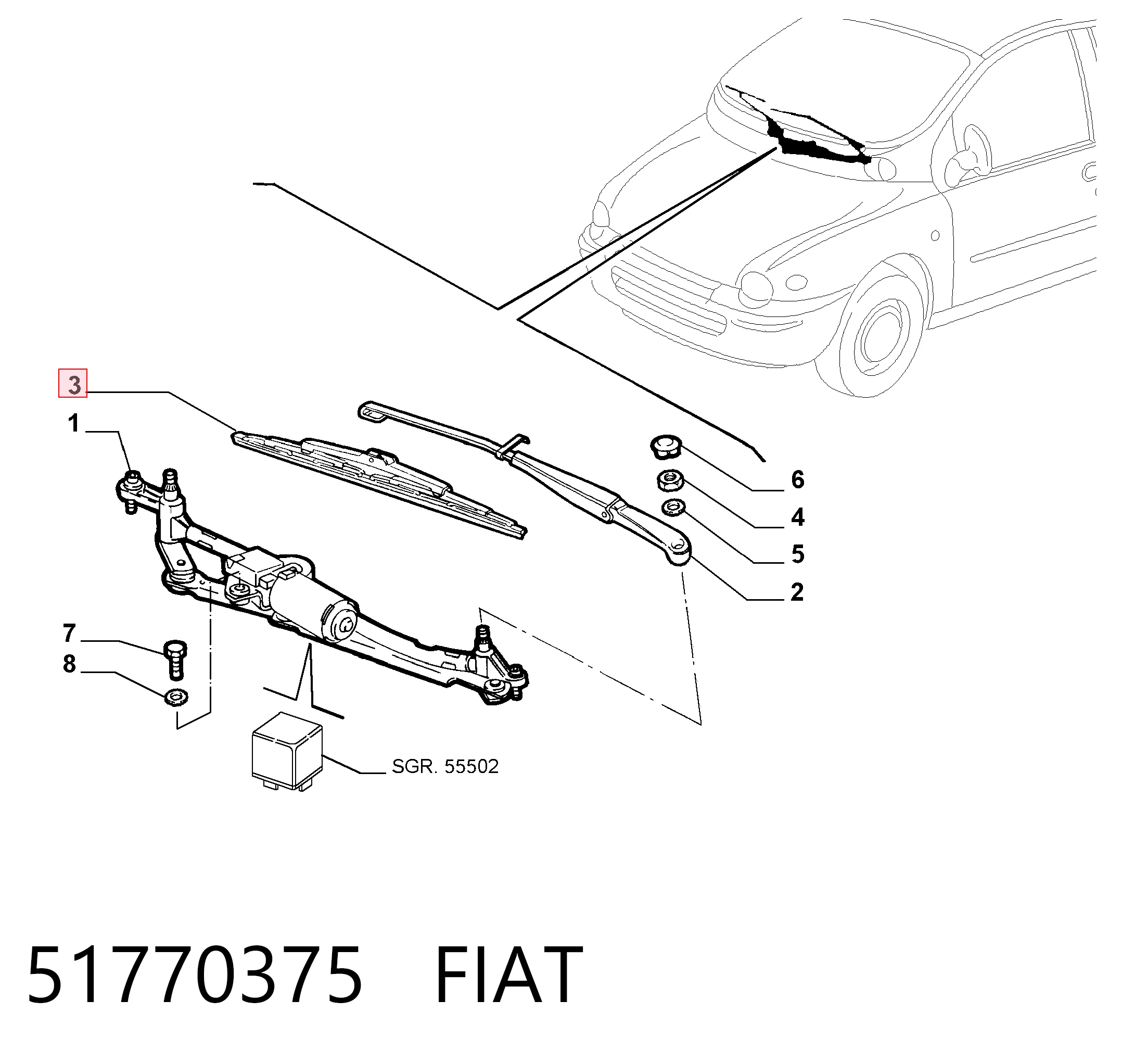 51770375 Fiat/Alfa/Lancia