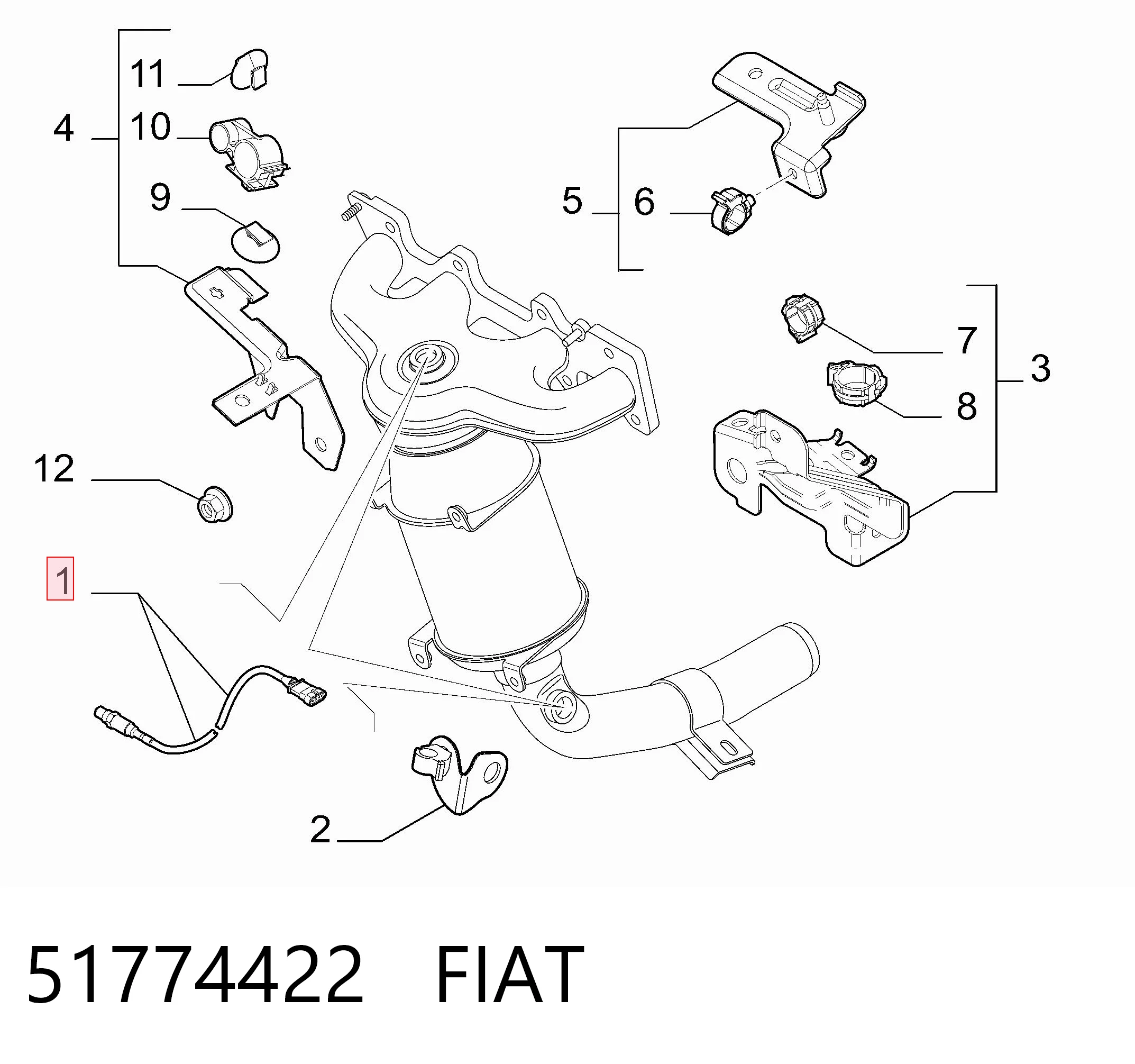 Comprar Sonda Lambda Fiat Tipo  356 a bajo precio
