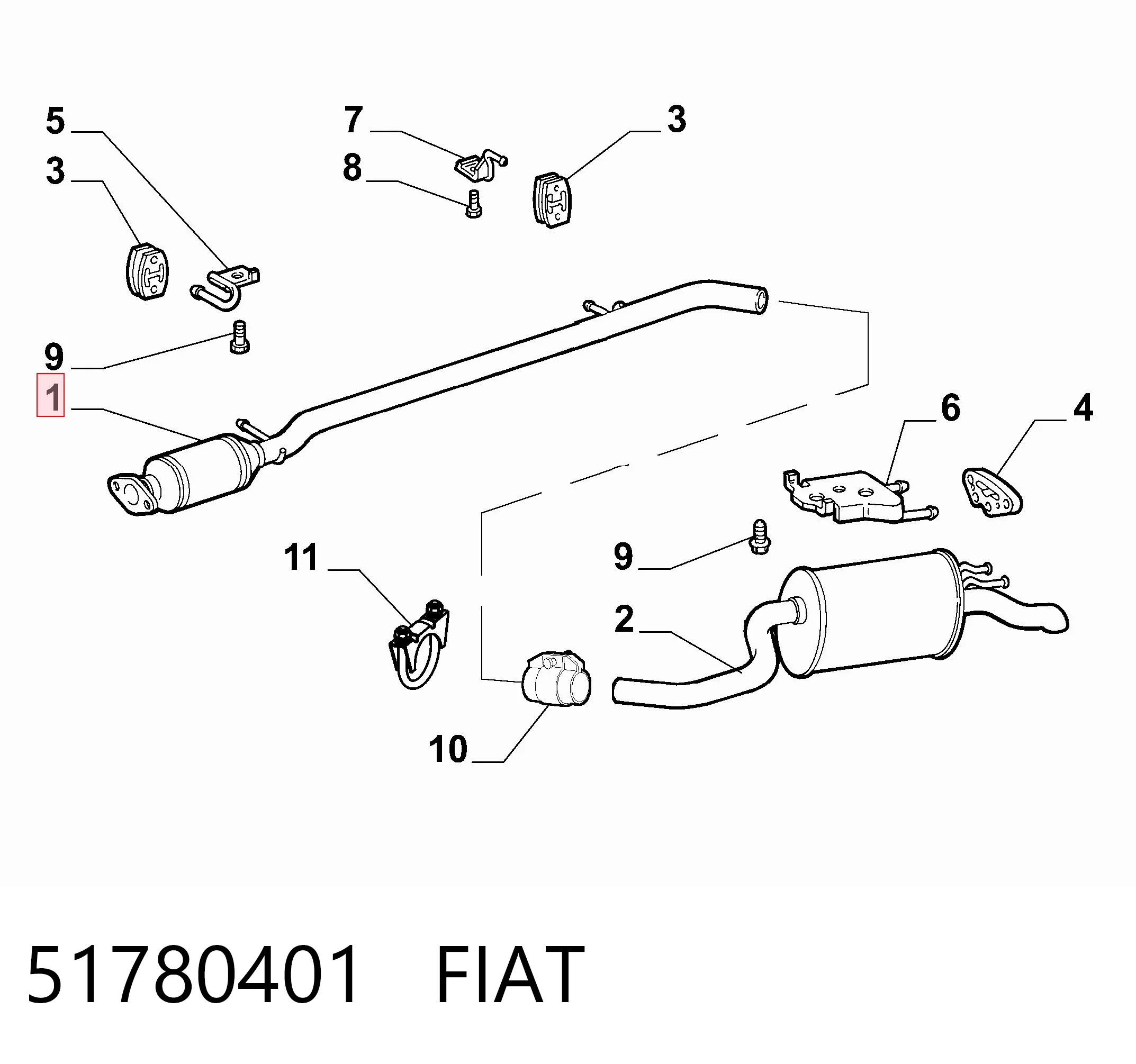 51780401 Fiat/Alfa/Lancia