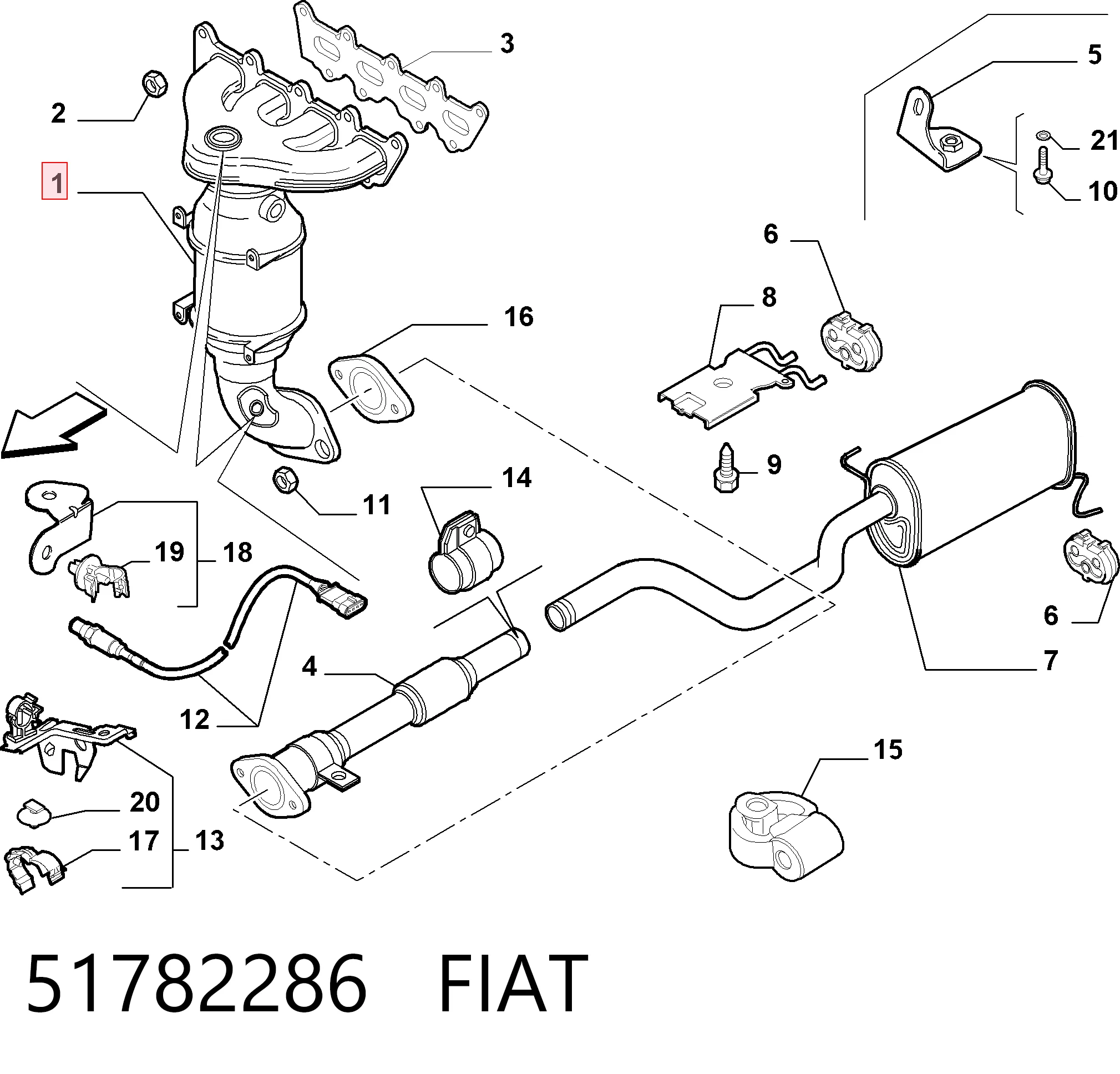51782286 Fiat/Alfa/Lancia