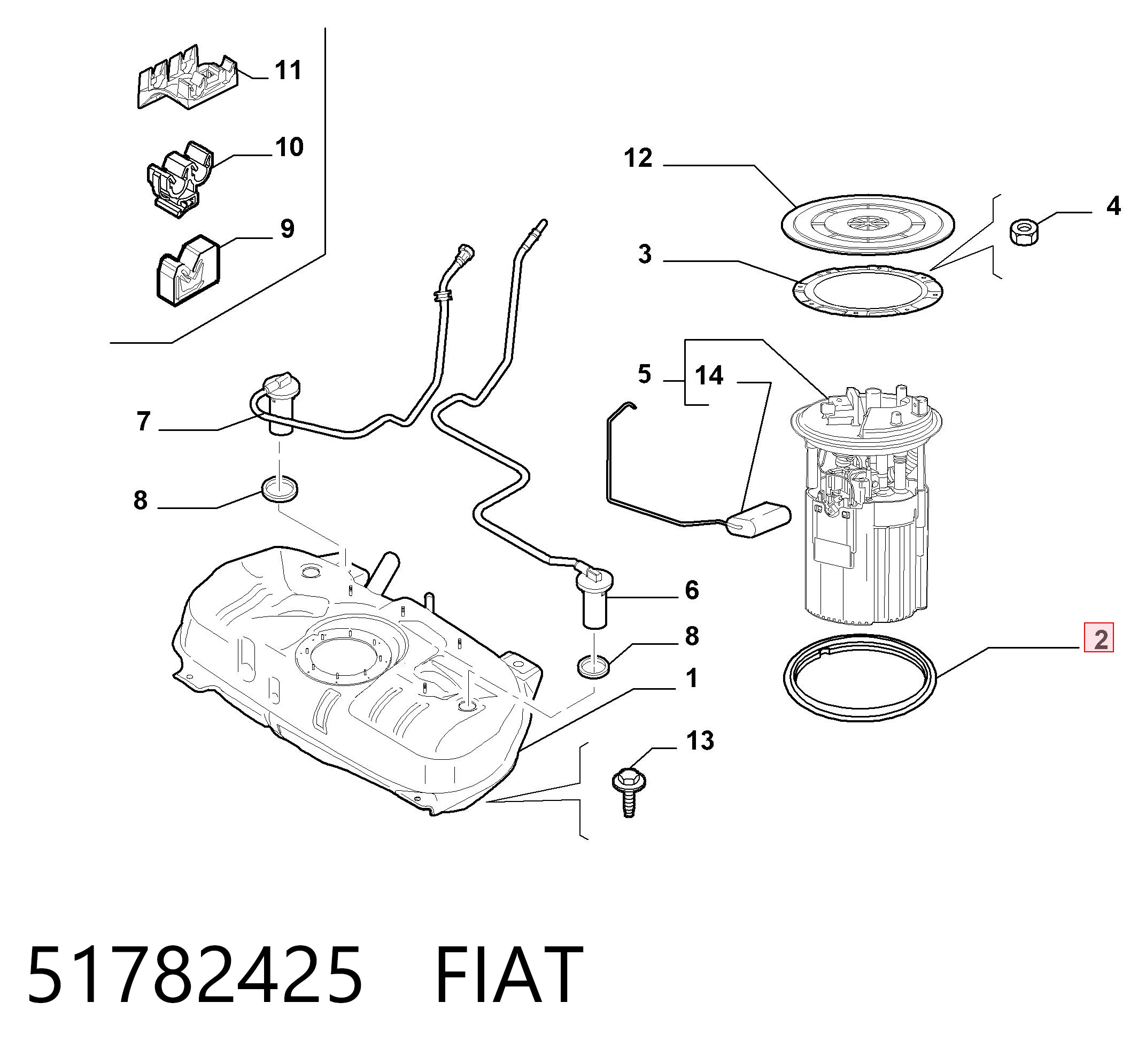 51782425 Fiat/Alfa/Lancia