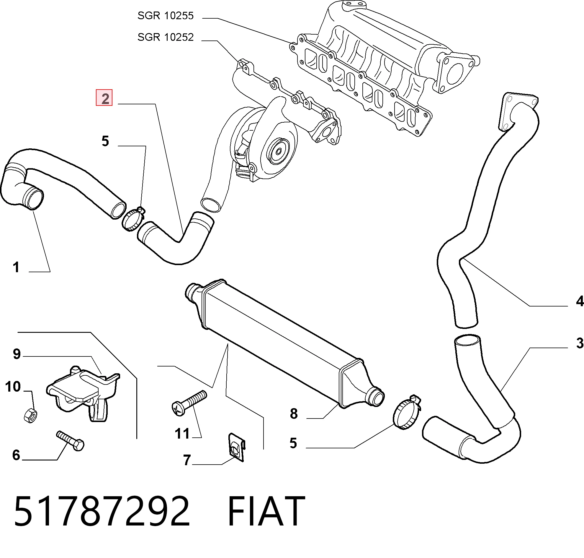 51787292 Fiat/Alfa/Lancia