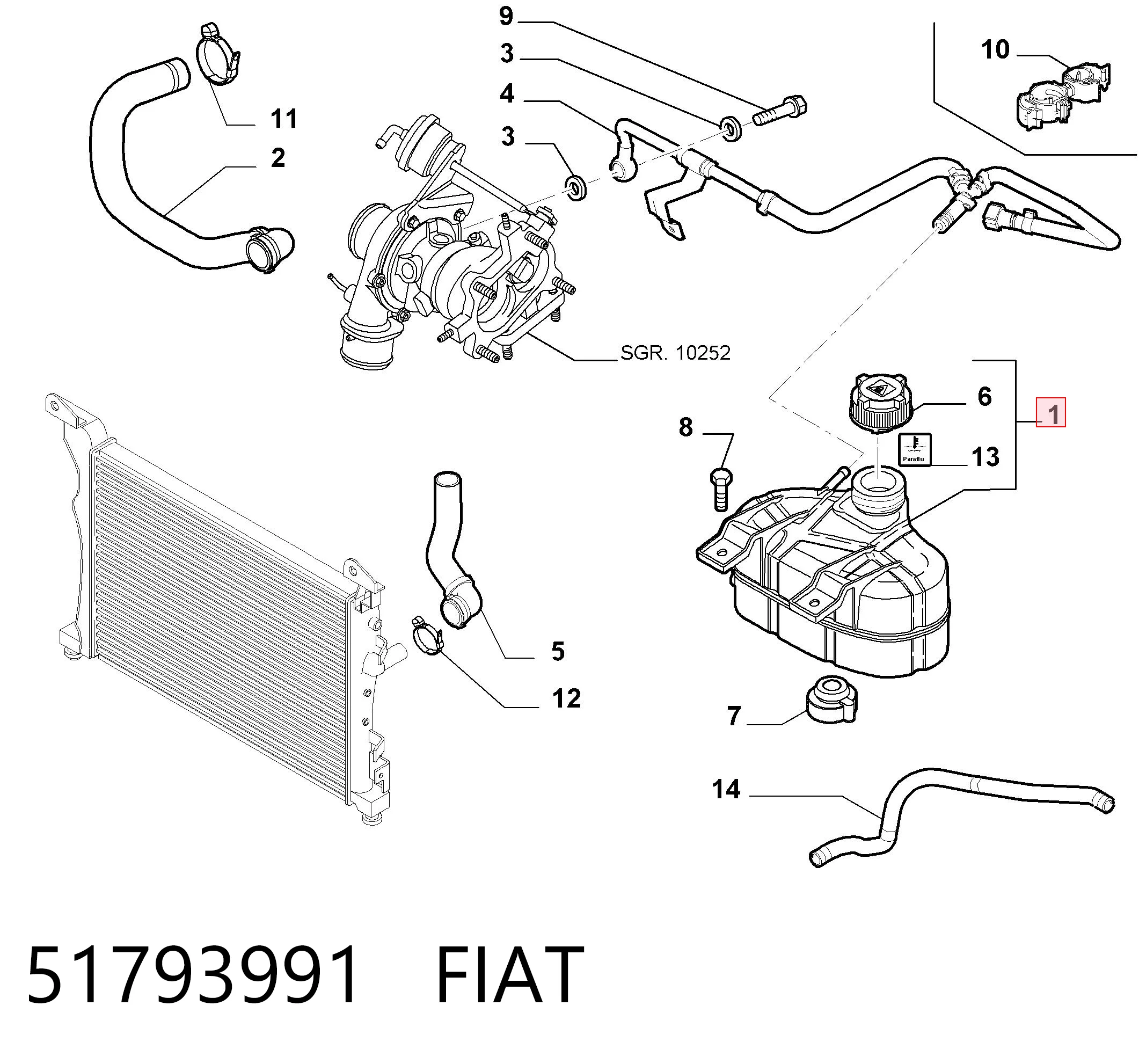 51793991 Fiat/Alfa/Lancia