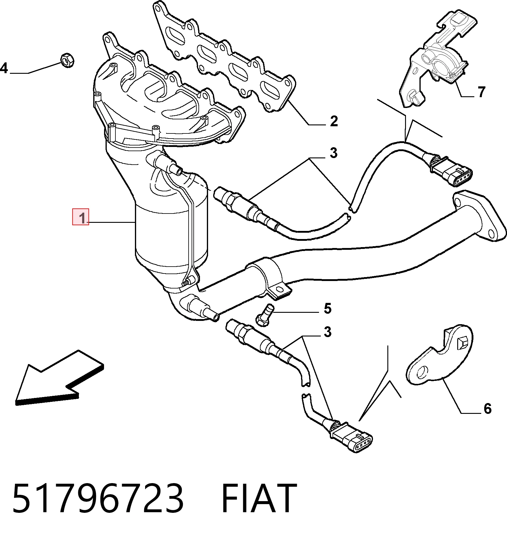 Comprar Catalizador Fiat Bravo II 198 a bajo precio