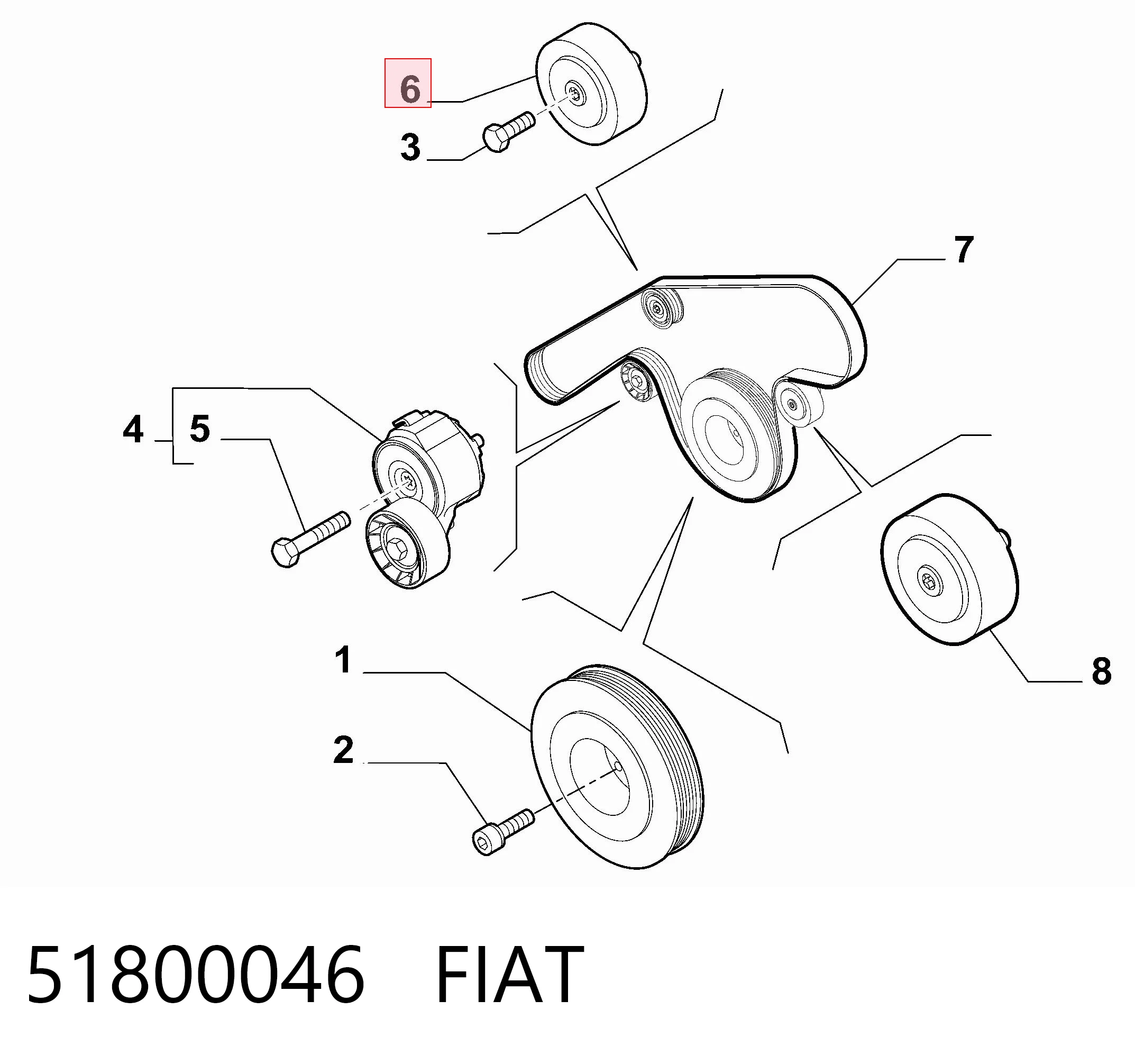 51800046 Fiat/Alfa/Lancia