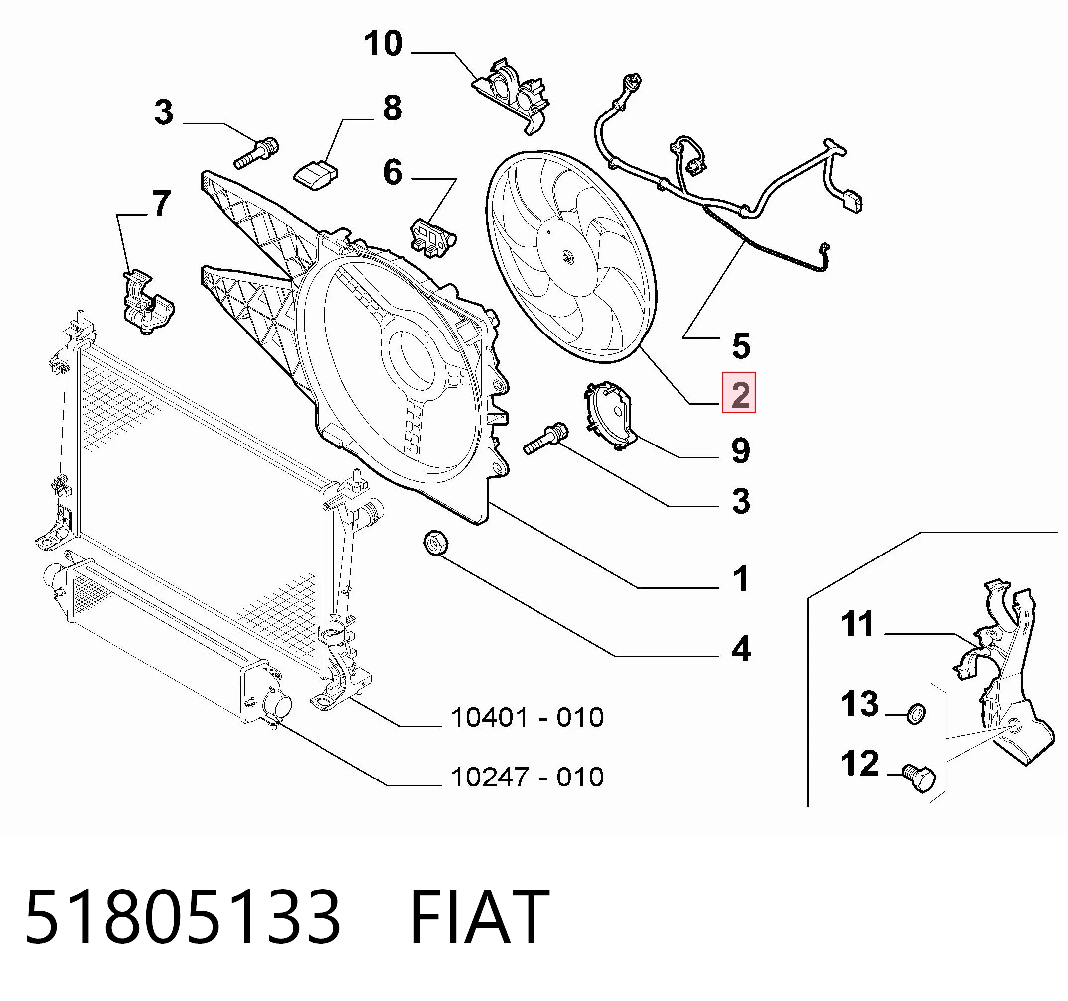 51805133 Fiat/Alfa/Lancia