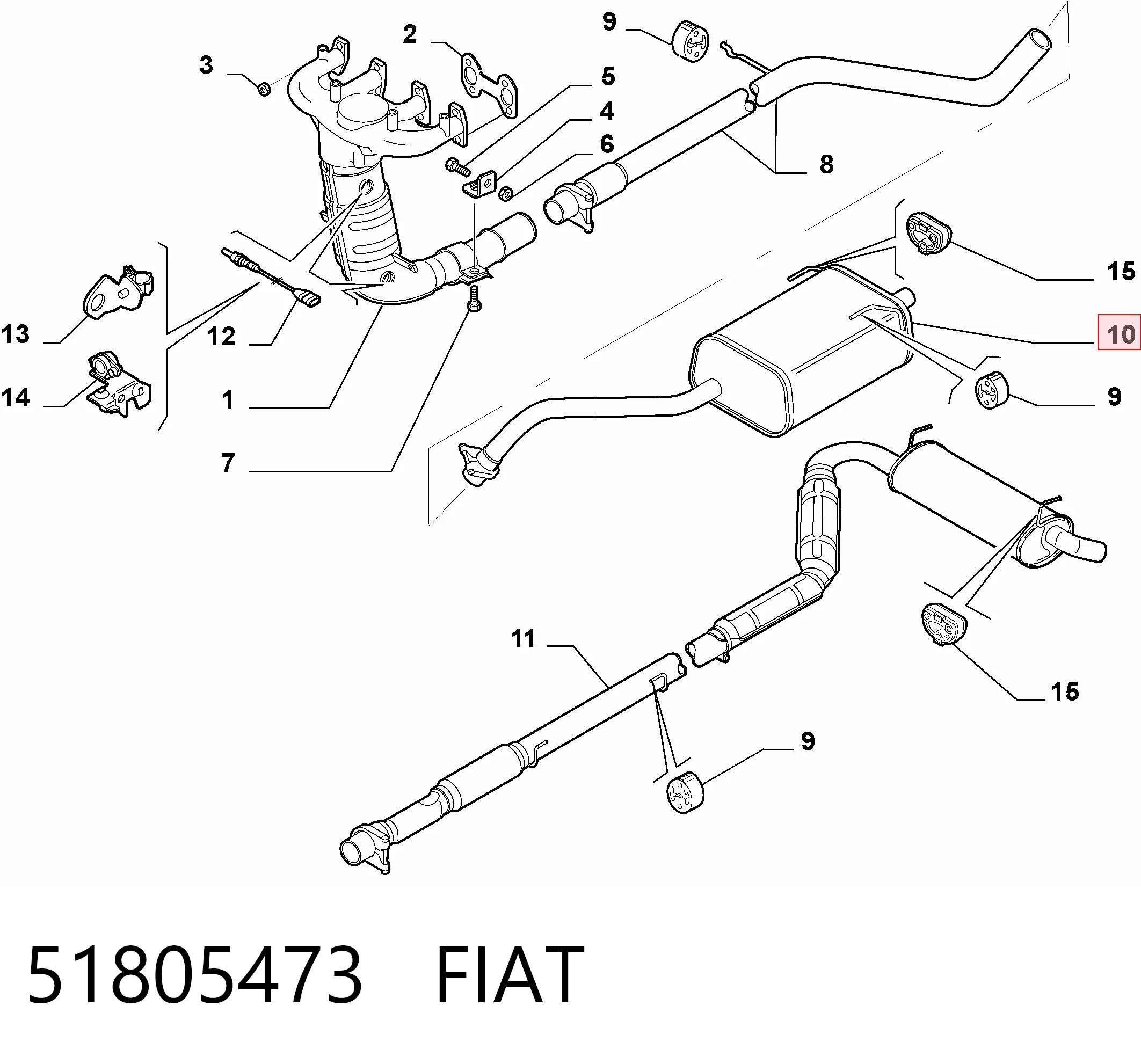 51805473 Fiat/Alfa/Lancia