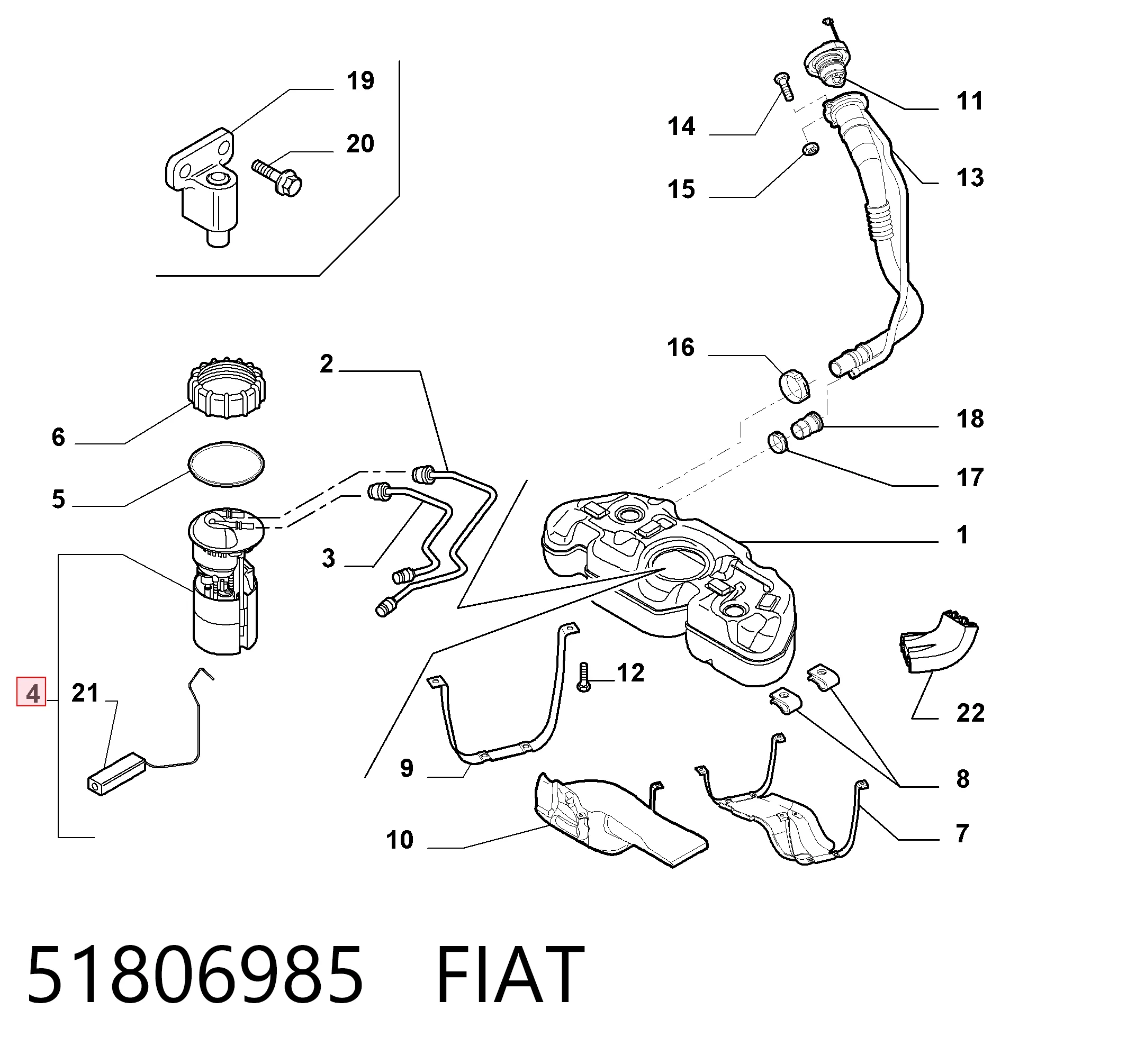 51806985 Fiat/Alfa/Lancia