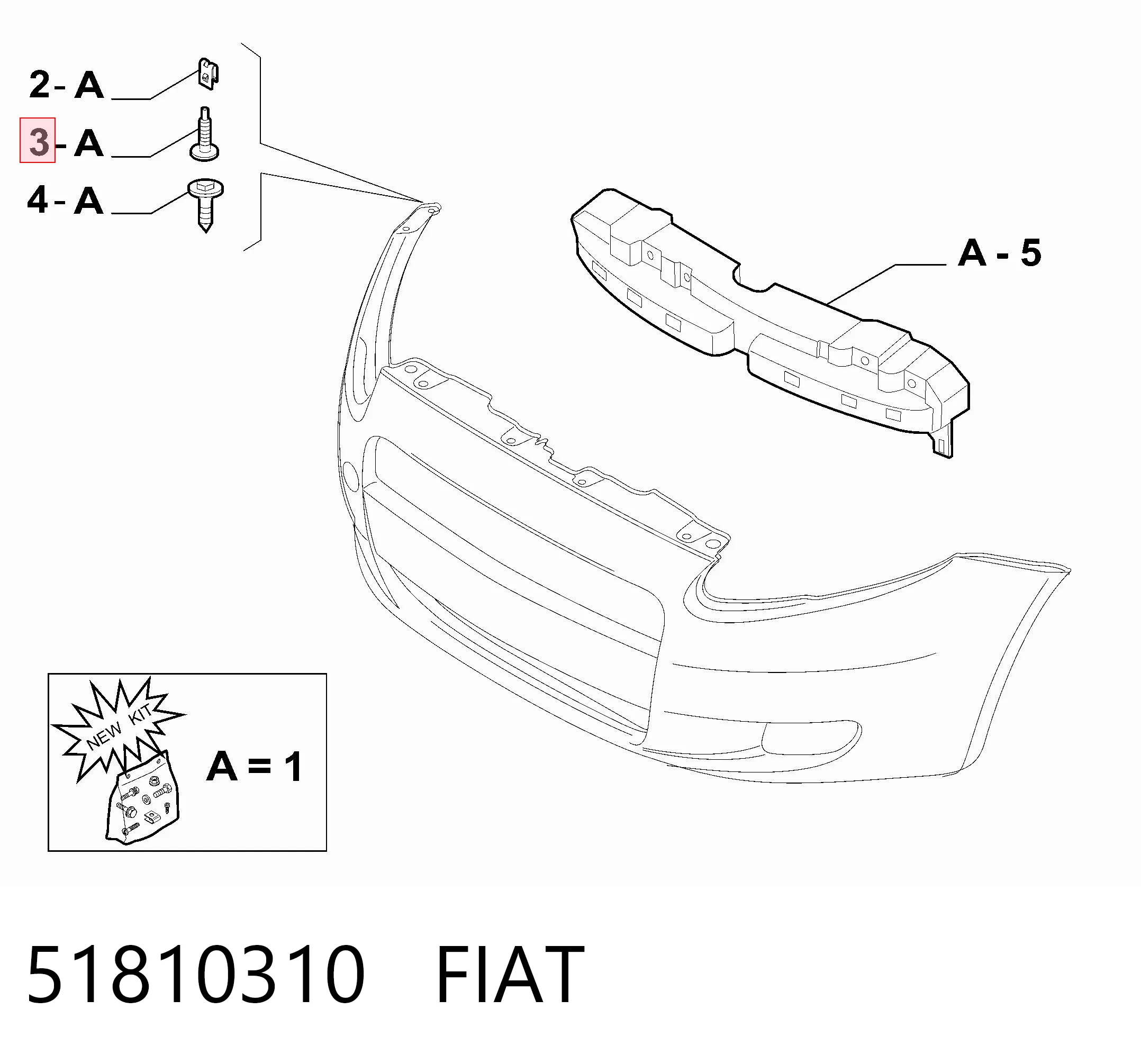 51810310 Fiat/Alfa/Lancia
