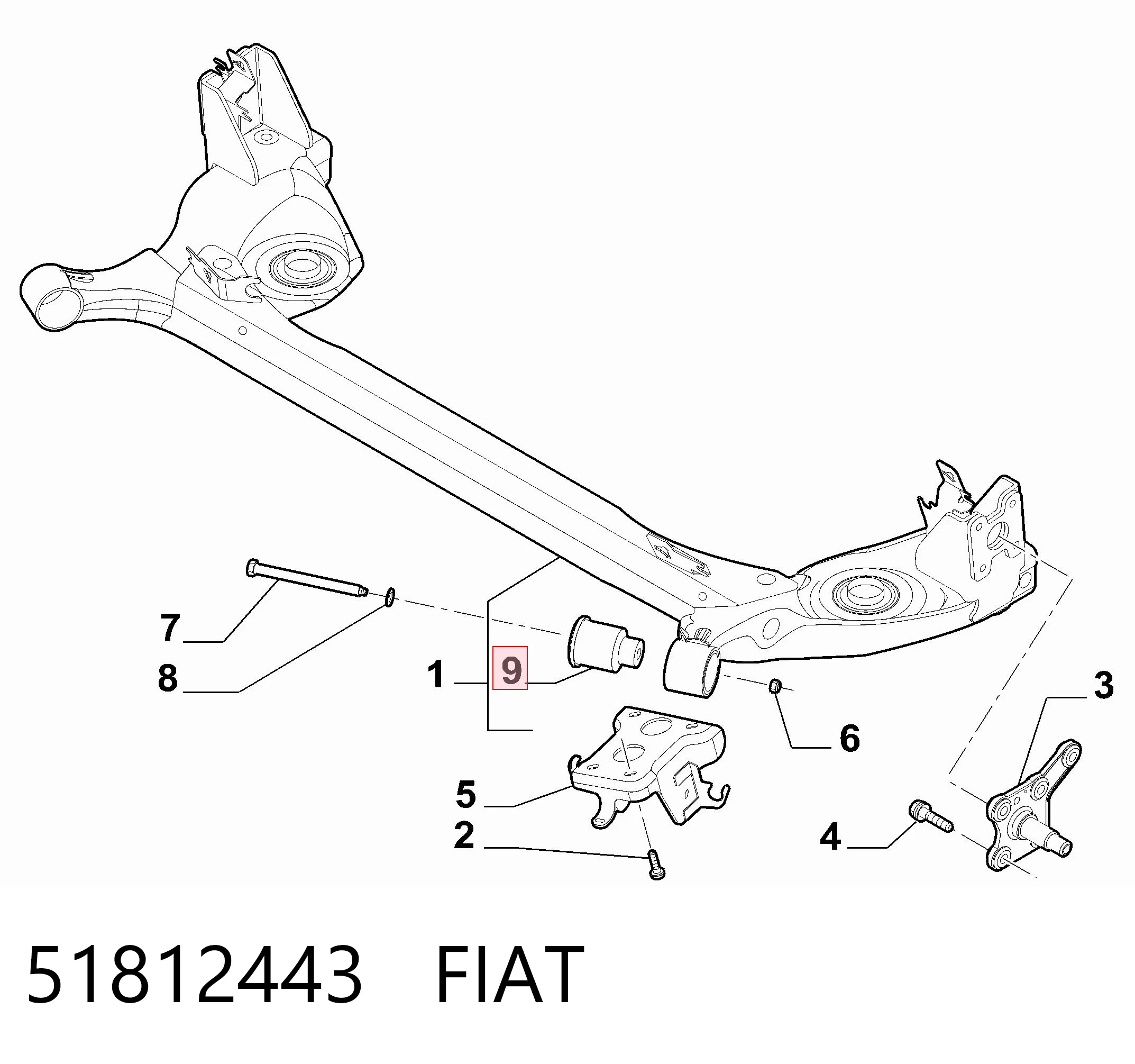 51812443 Fiat/Alfa/Lancia