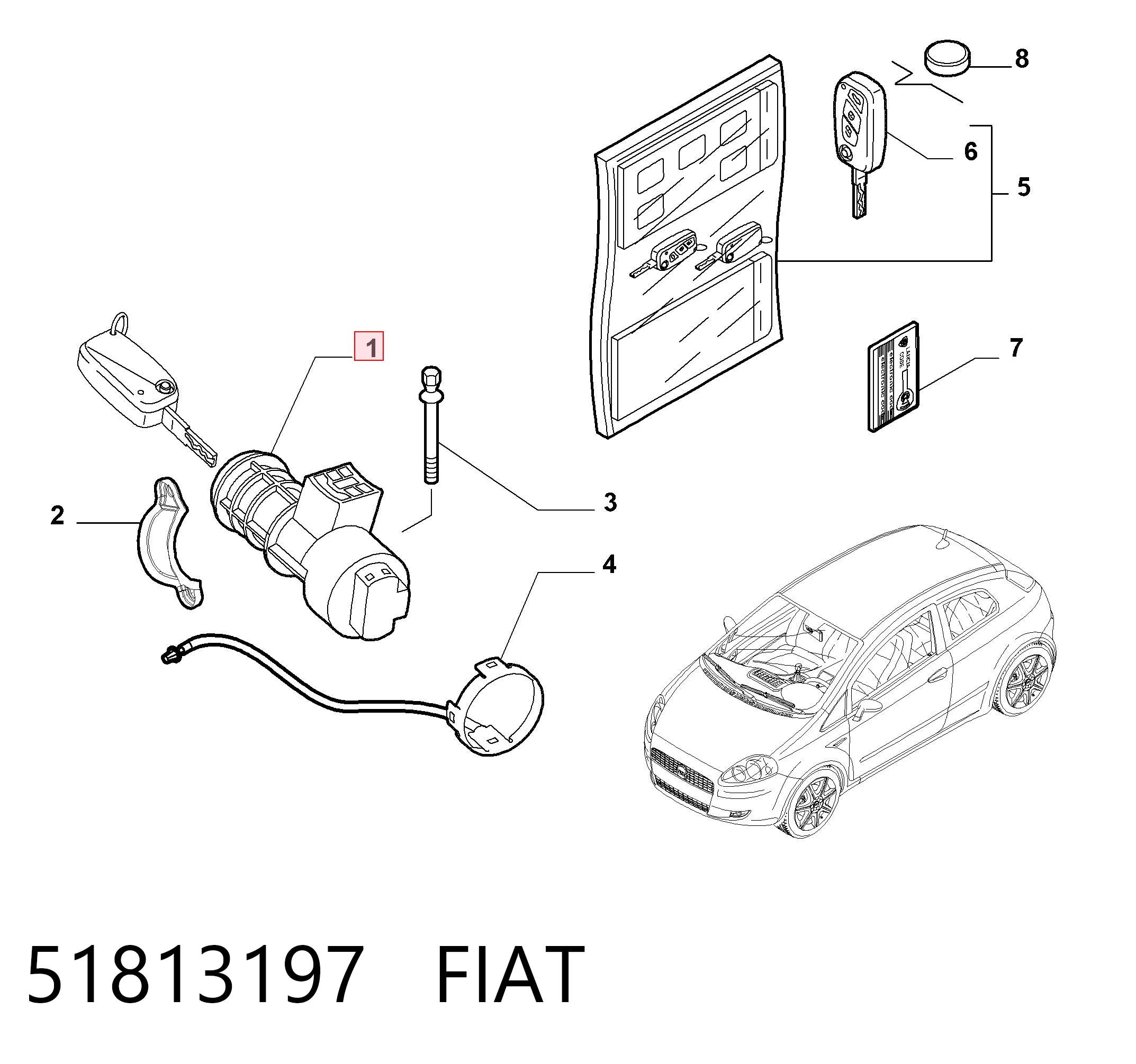 51813197 Fiat/Alfa/Lancia