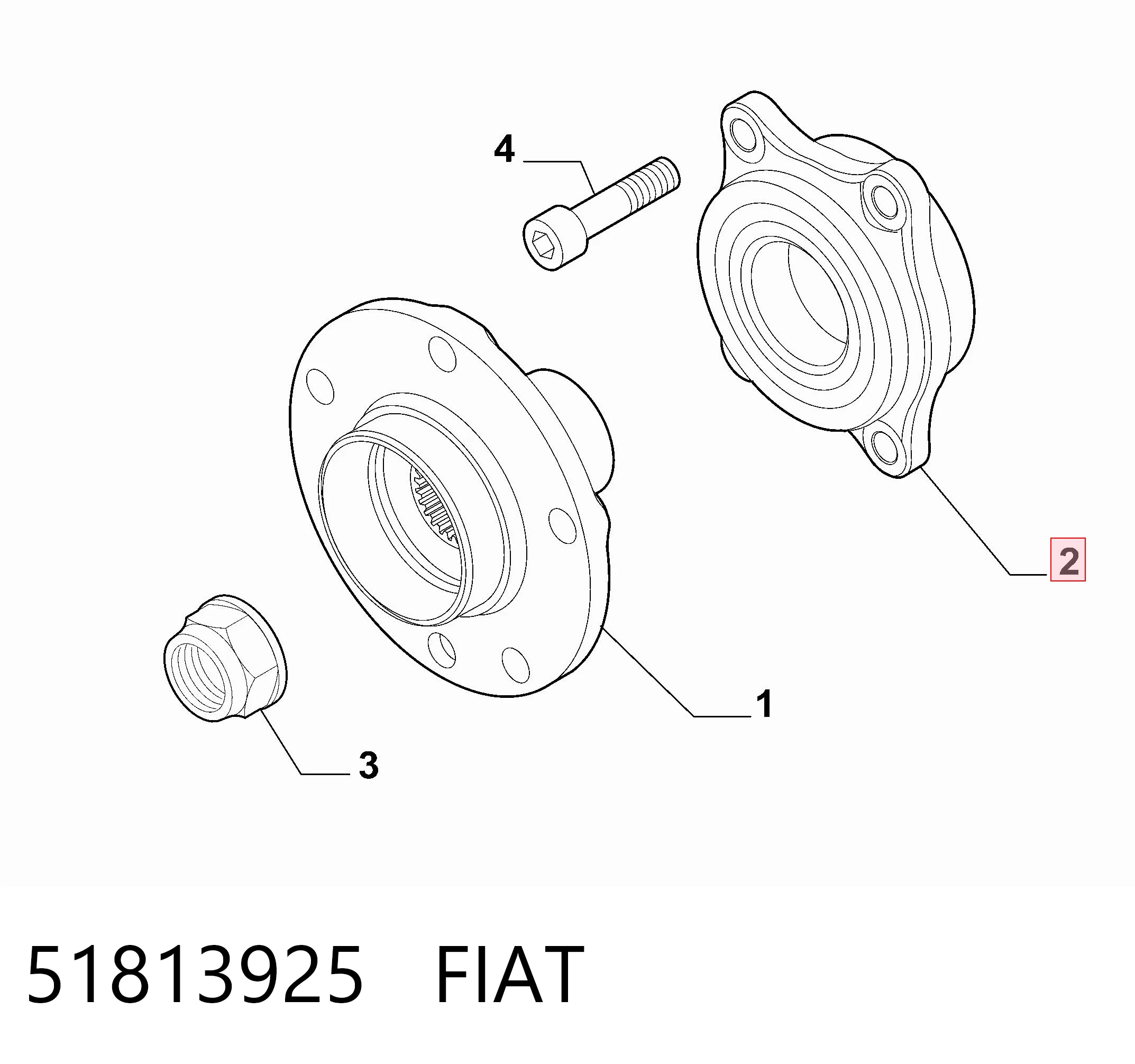 51813925 Fiat/Alfa/Lancia