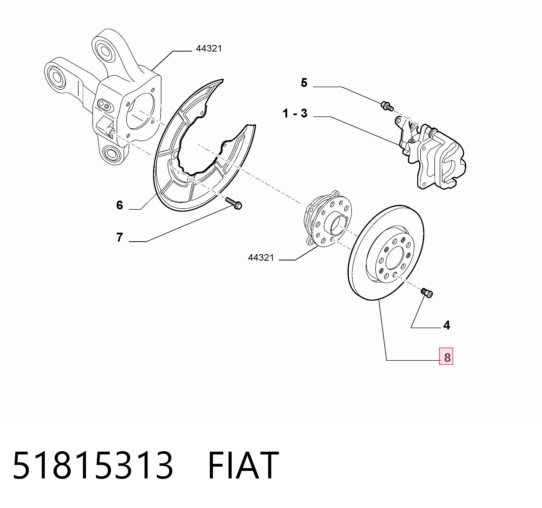 51815313 Fiat/Alfa/Lancia