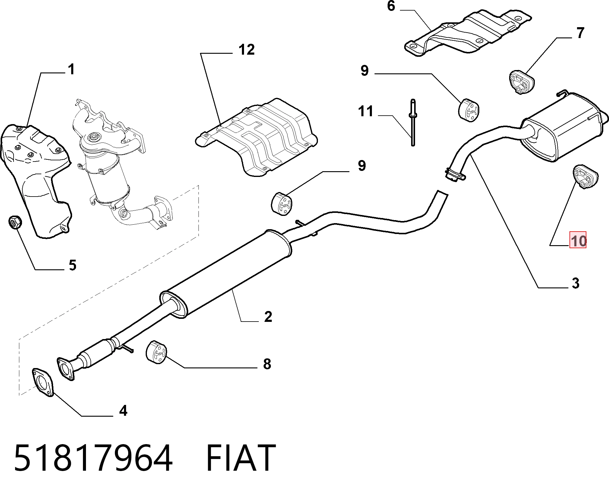 51817964 Fiat/Alfa/Lancia