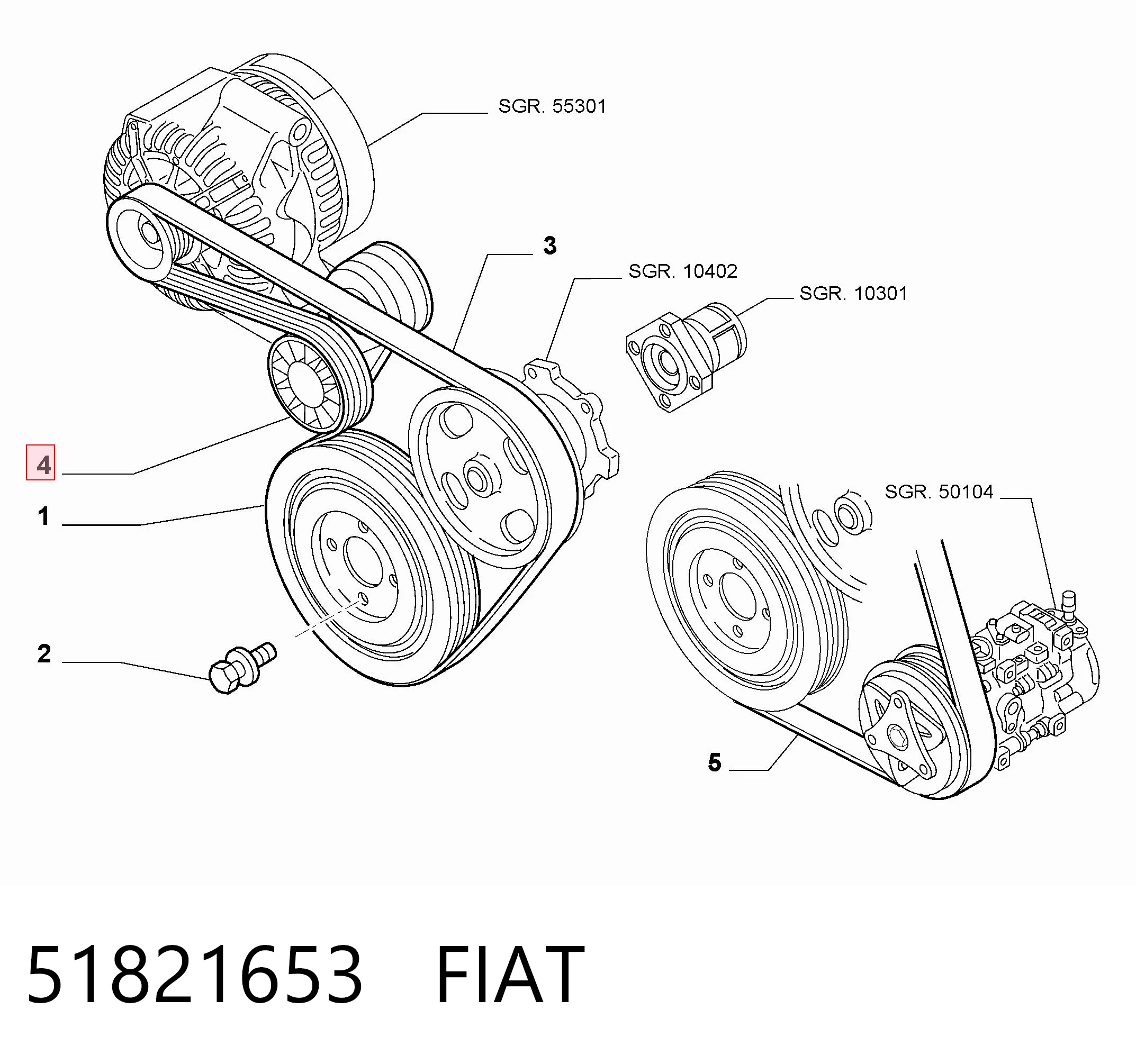 51821653 Fiat/Alfa/Lancia