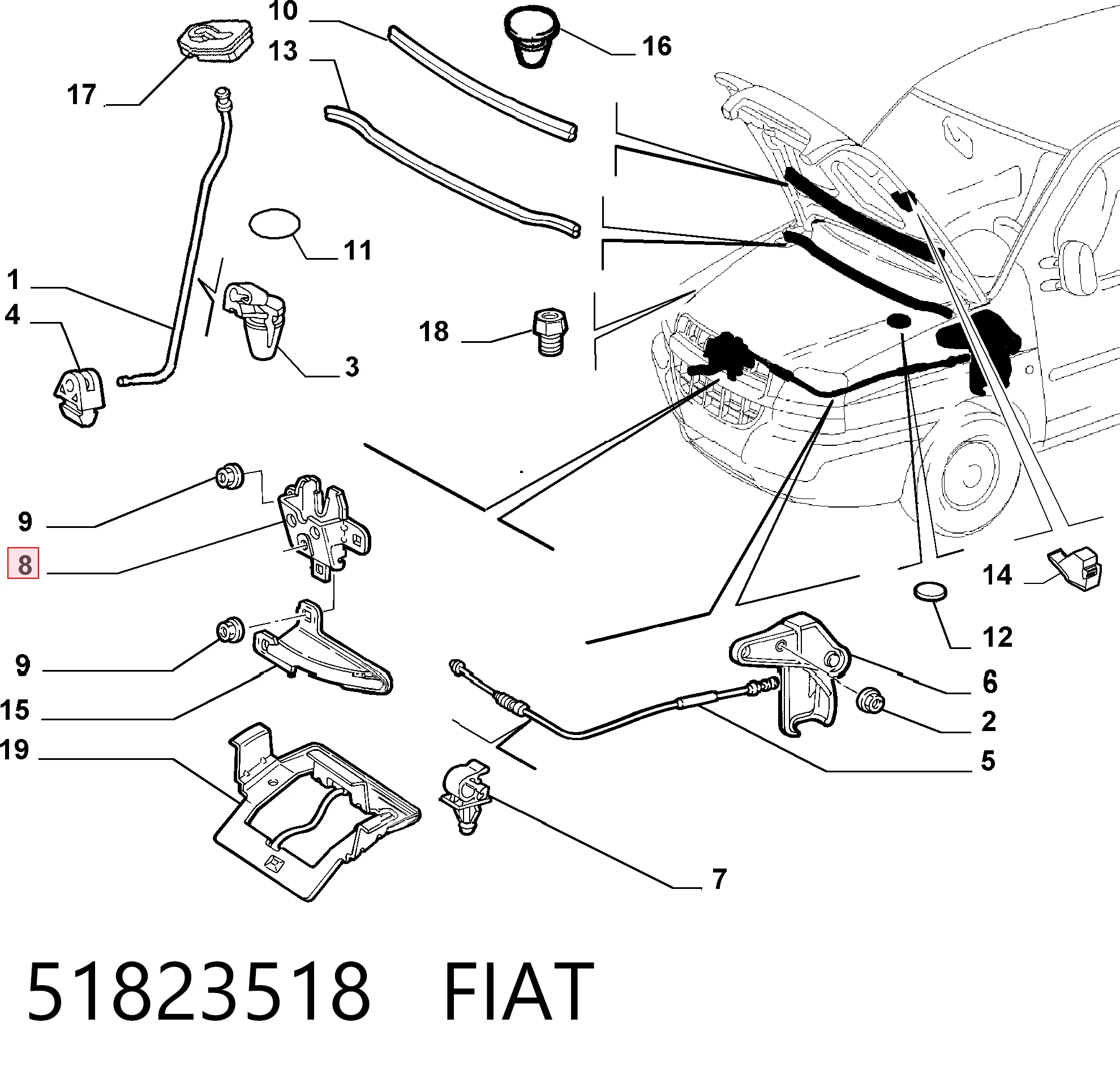 51823518 Fiat/Alfa/Lancia